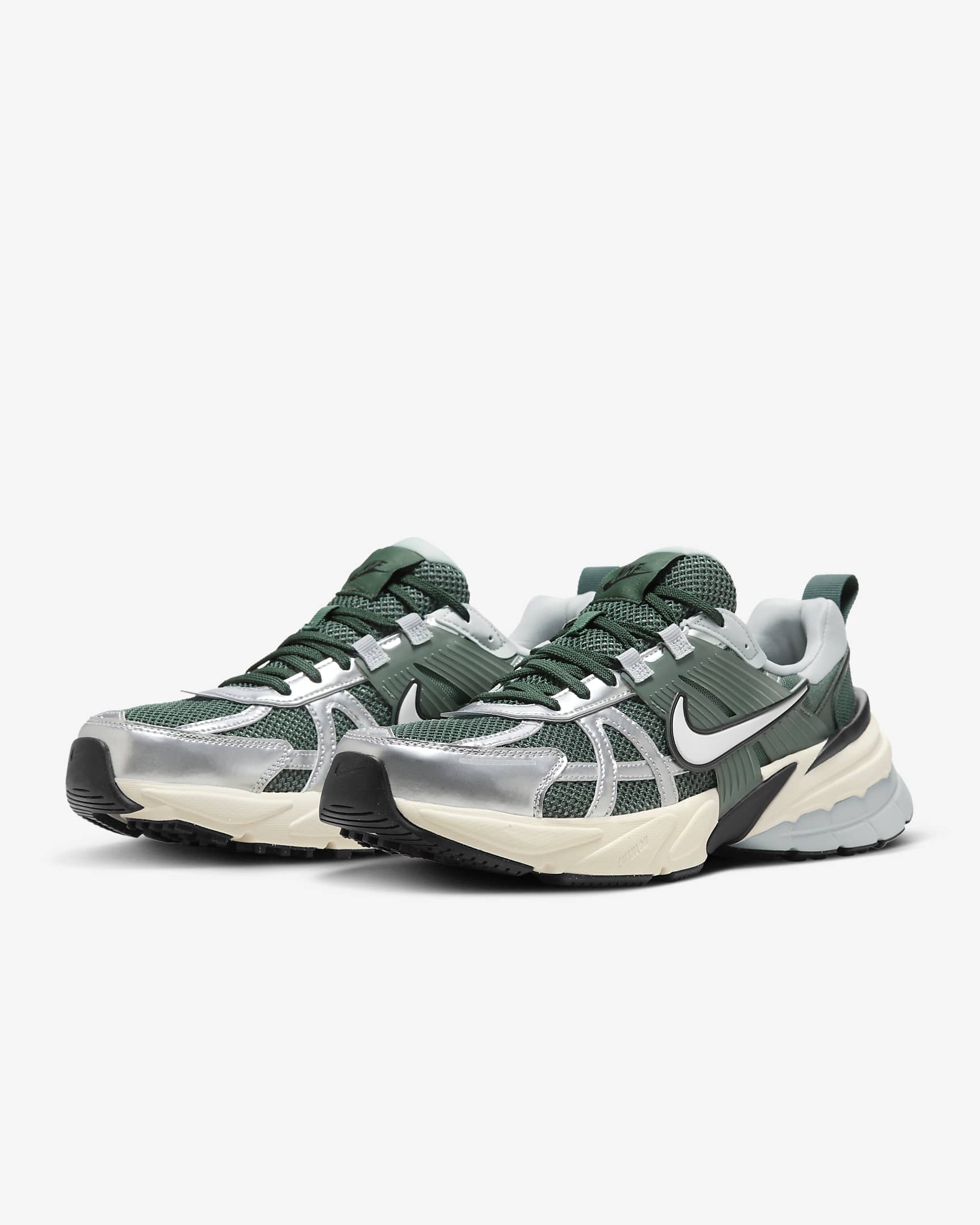 Nike V2K-løbesko - Vintage Green/Mineral Spruce/Wolf Grey/Vintage Green