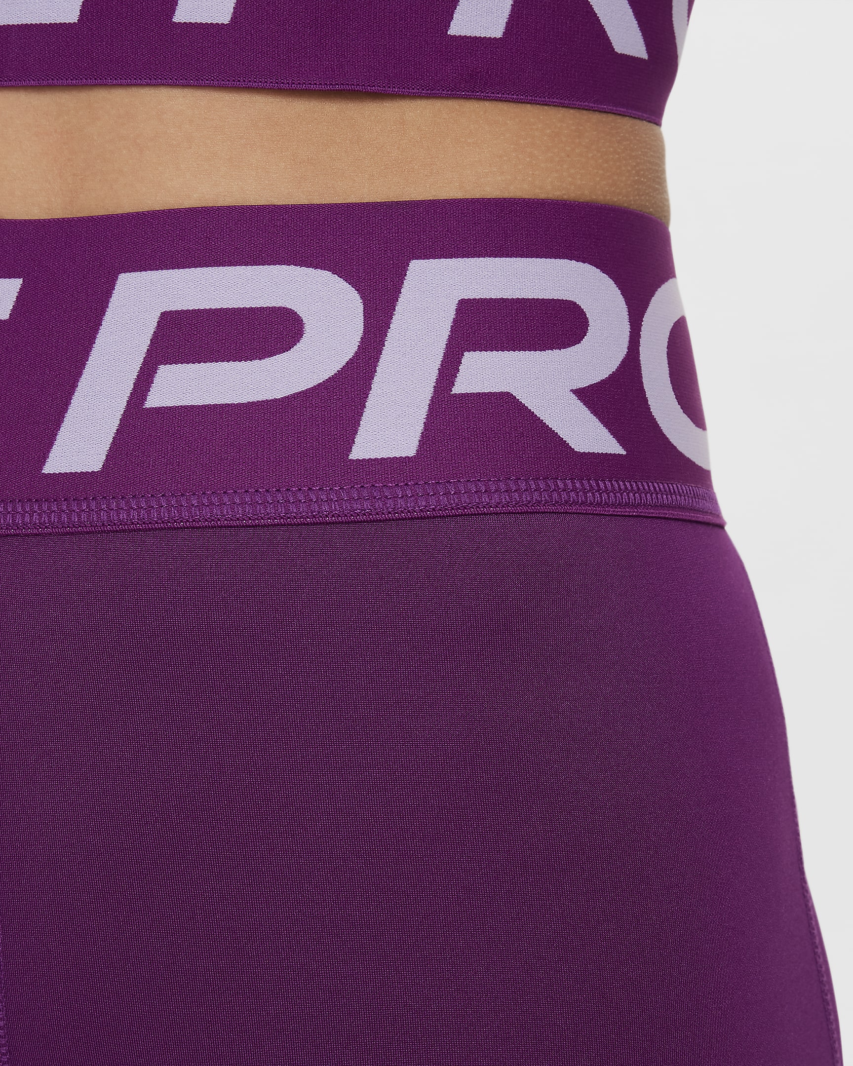 Nike Pro Girls' Dri-FIT Leggings - Viotech/Hydrangeas