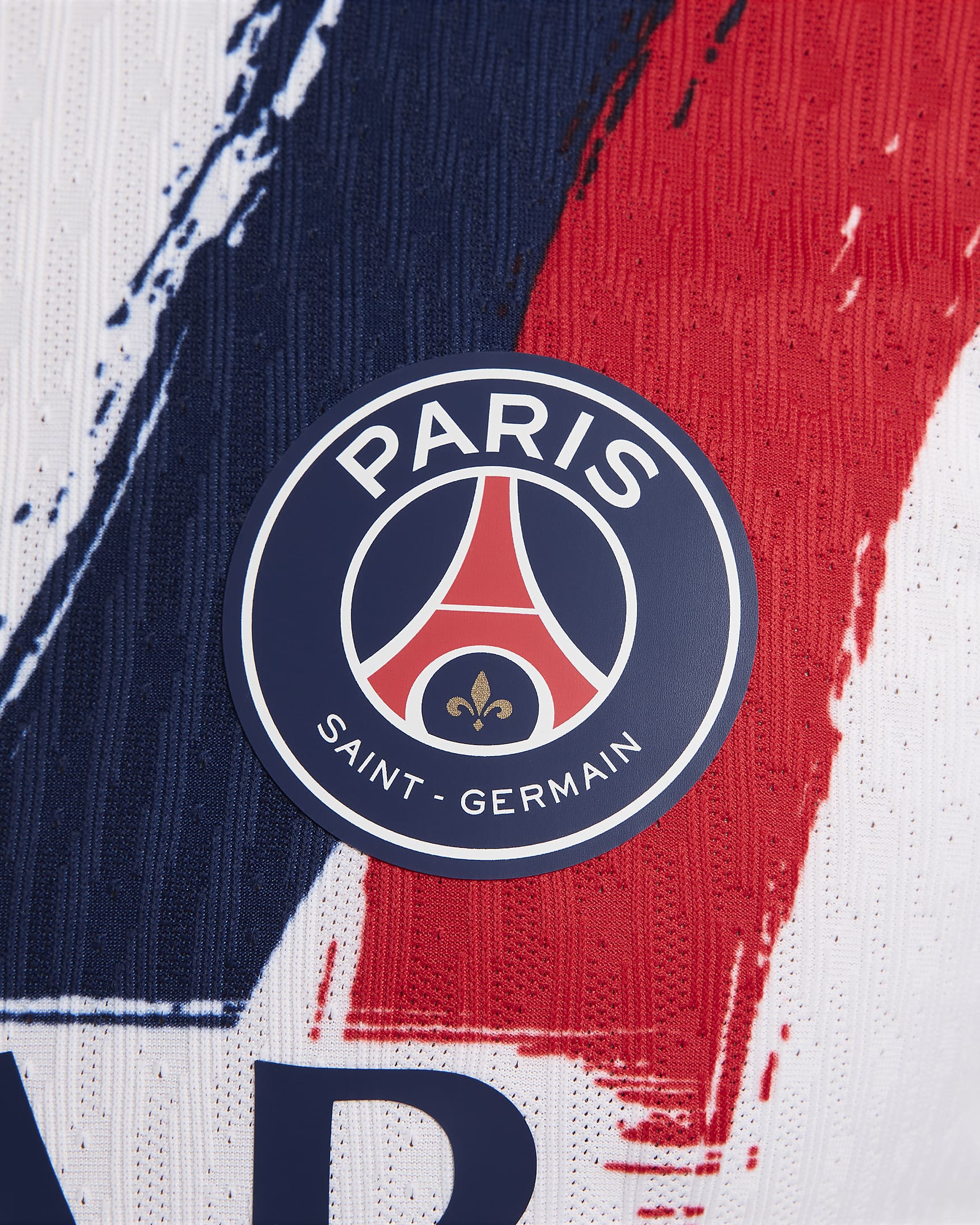 Paris Saint-Germain 2024/25 Match Uit Nike Dri-FIT ADV authentiek voetbalshirt voor heren - Wit/Midnight Navy/University Red/Midnight Navy