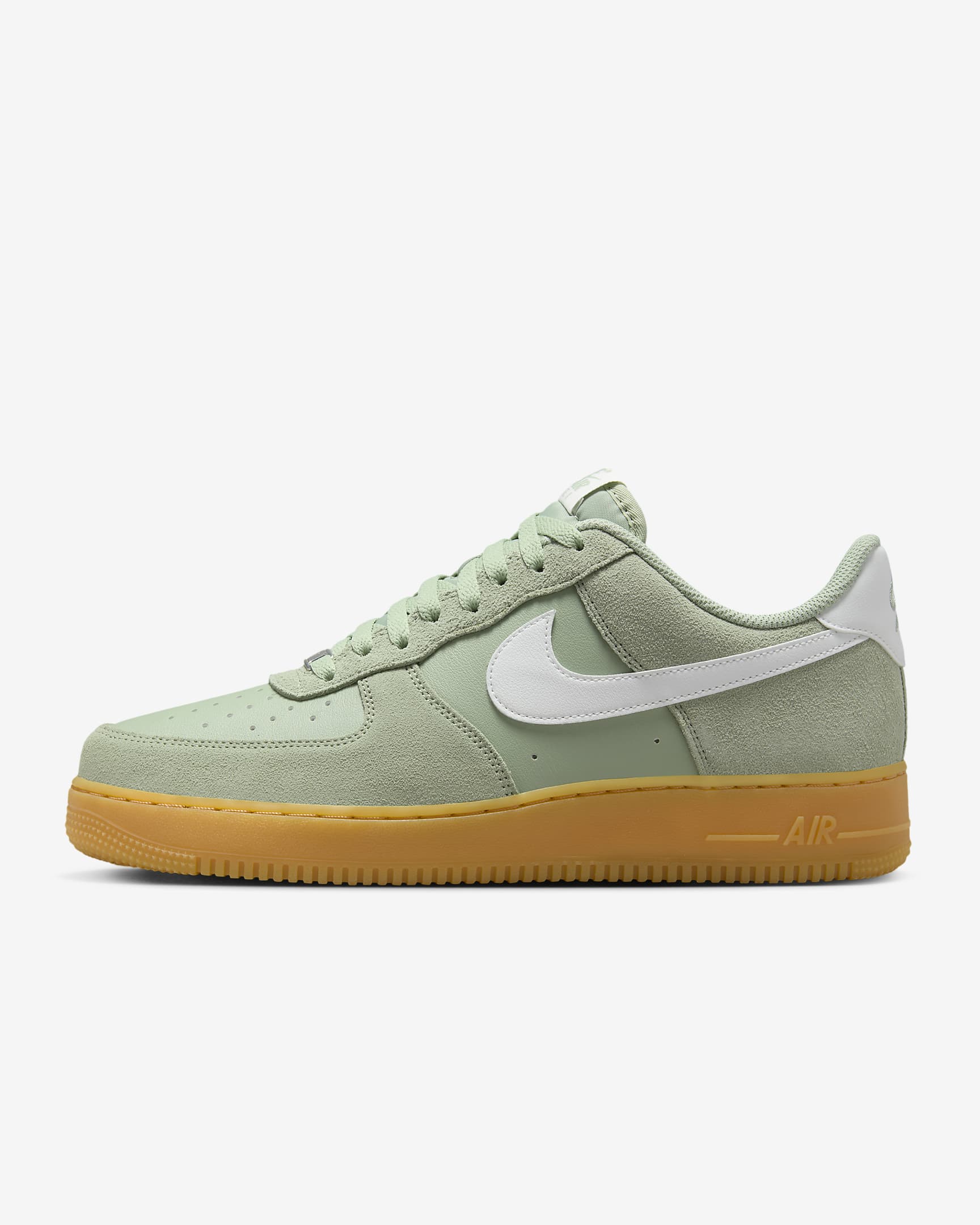 Nike Air Force 1 '07 LV8 男鞋 - Jade Horizon/Gum Light Brown/Summit White