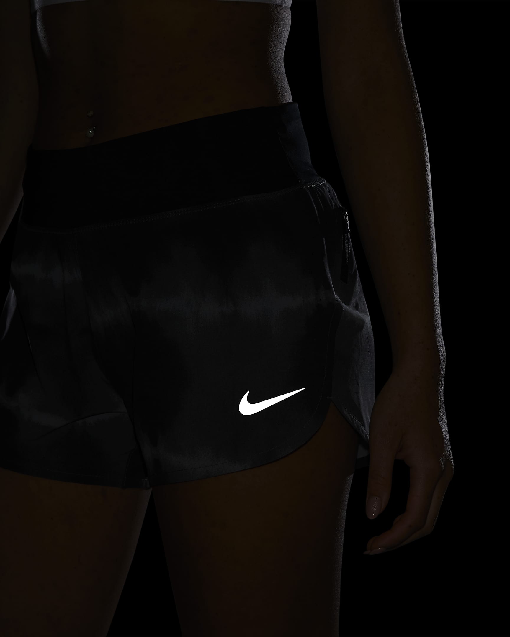 Nike Dri-FIT Eclipse Women's Mid-Rise Printed Running Shorts. Nike UK