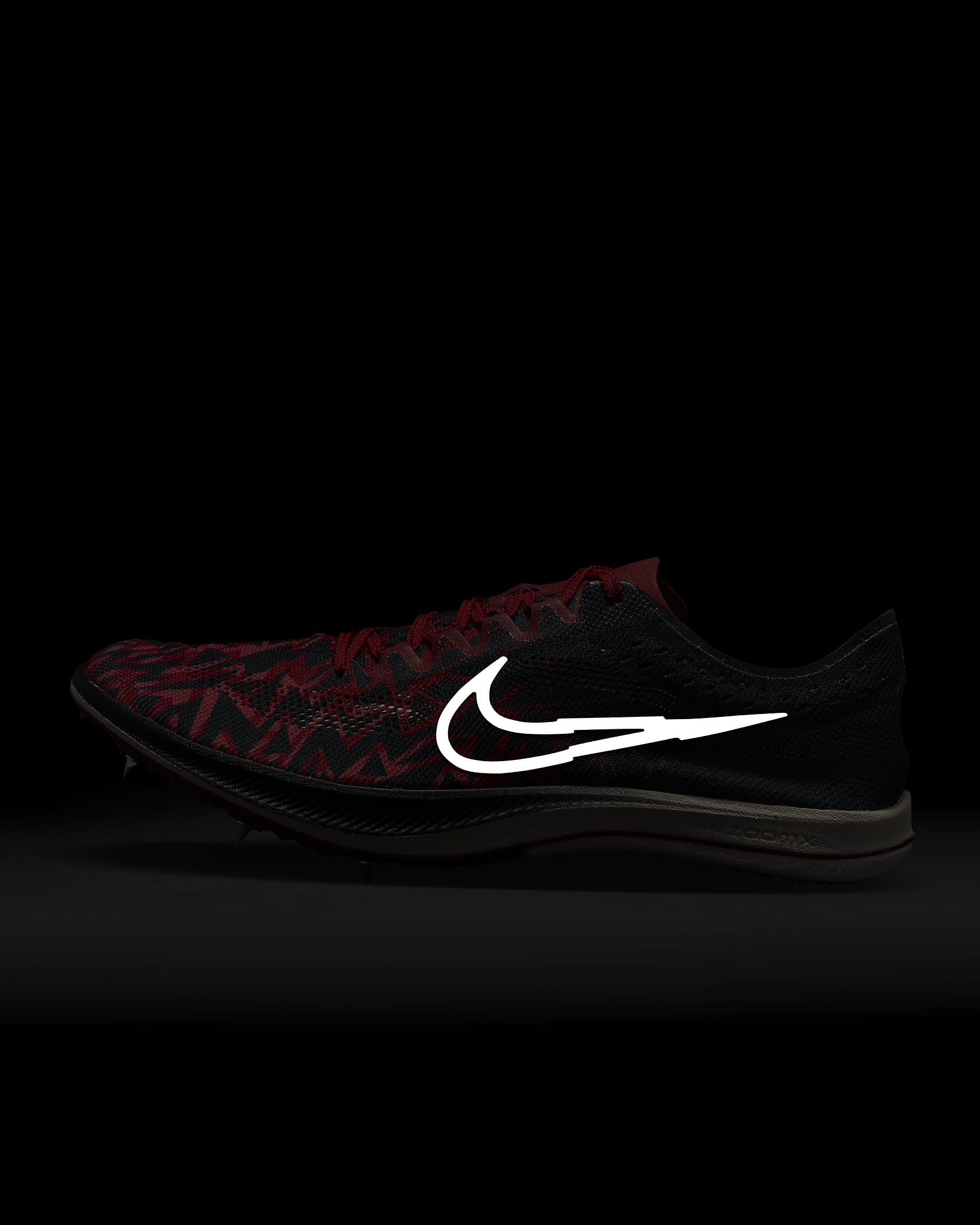 Nike ZoomX Dragonfly Bowerman Track Club Track & Field Distance Spikes - Gym Red/Black/Night Maroon/White