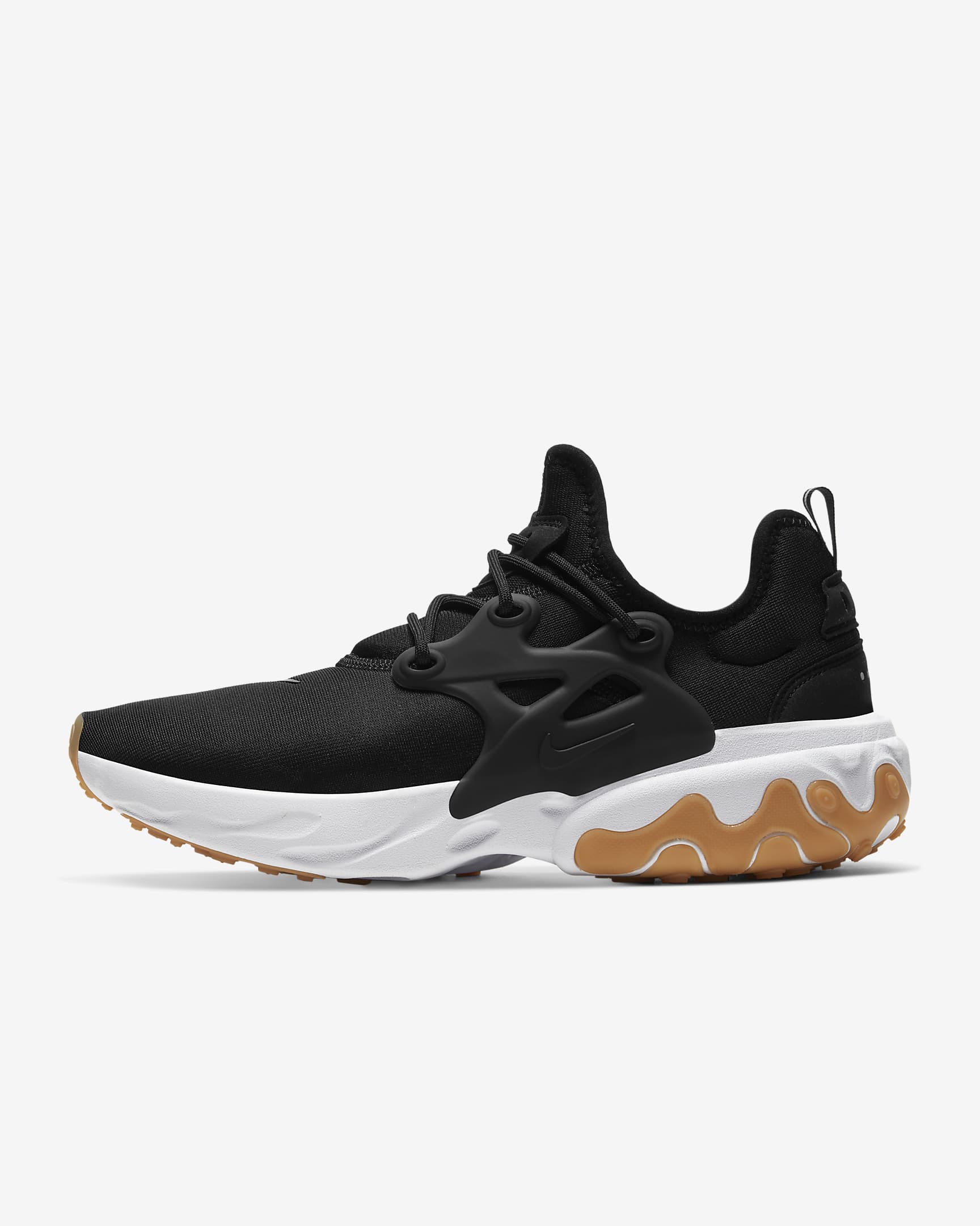 Nike React Presto Men's Shoes - Black/White/Gum Light Brown/Black