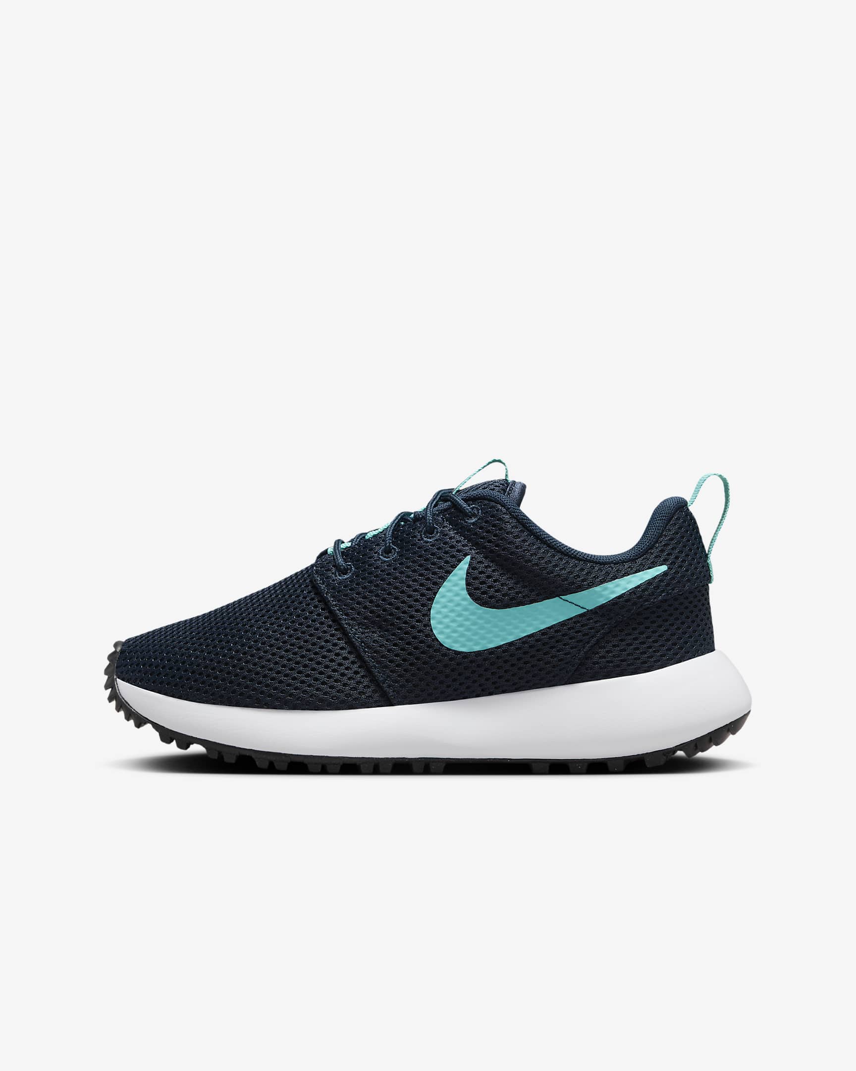 Nike Roshe 2 G Jr. Little/Big Kids' Golf Shoes - Armory Navy/Black/White/Green Frost