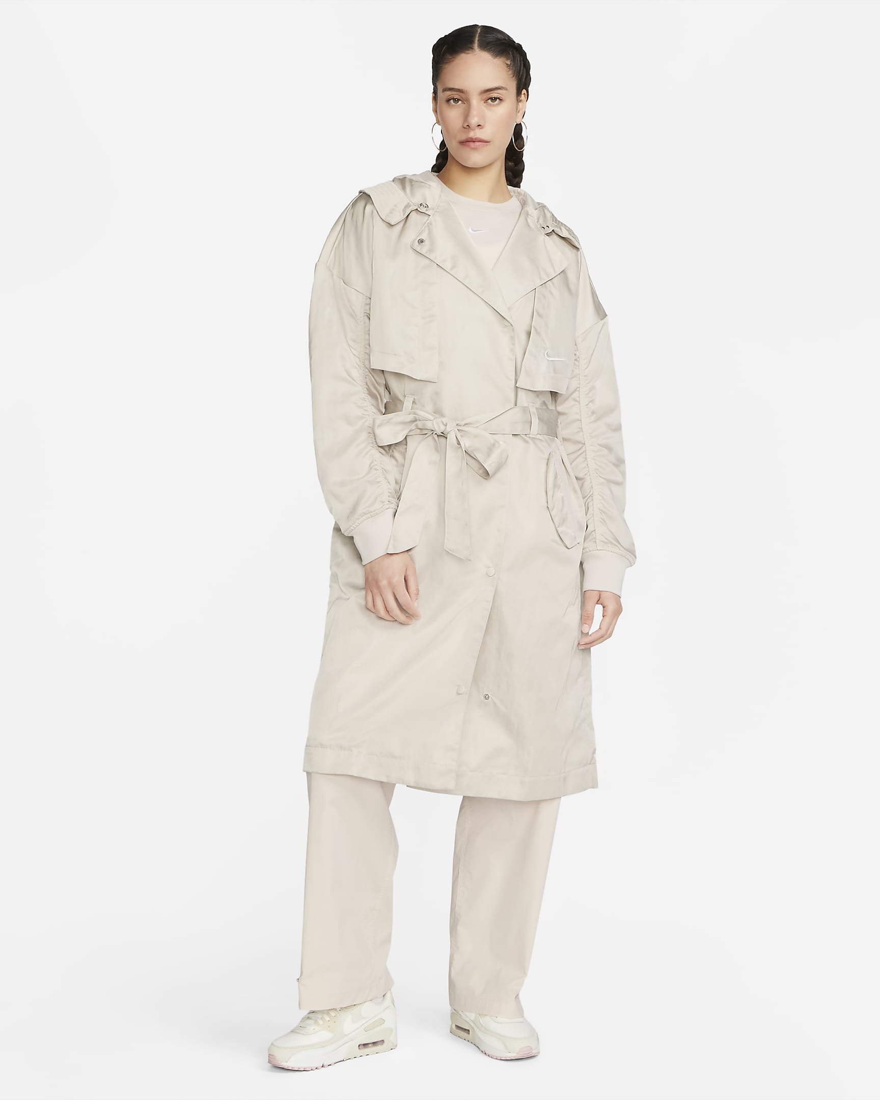 Veste trench Nike Sportswear Essentials pour femme. Nike CA