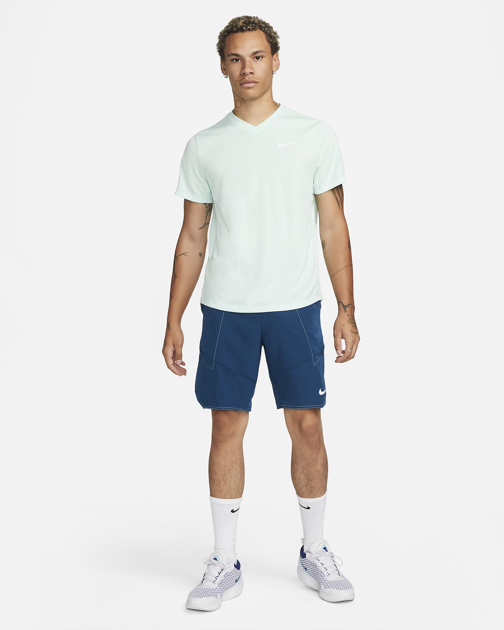 NikeCourt DriFIT Advantage Men's Tennis Shorts. Nike CZ
