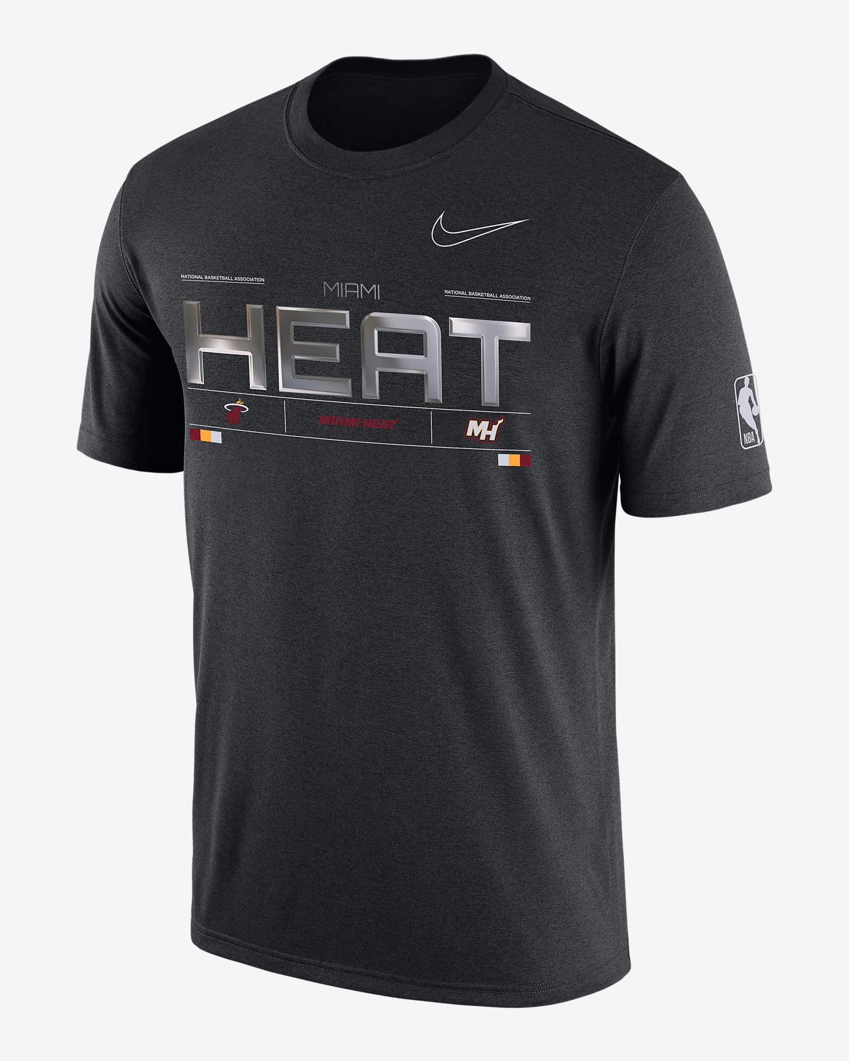 Miami Heat Essential Men's Nike Nba T-shirt. Nike.com