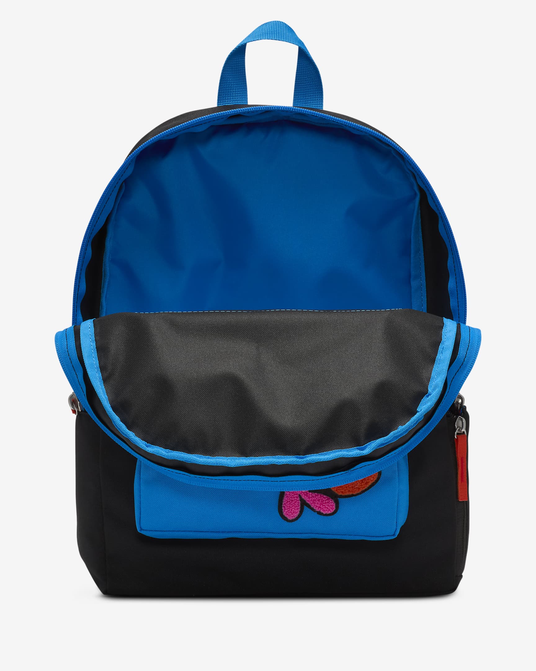 Dětský batoh Nike Classic (16 l) - Černá/Photo Blue/Picante Red