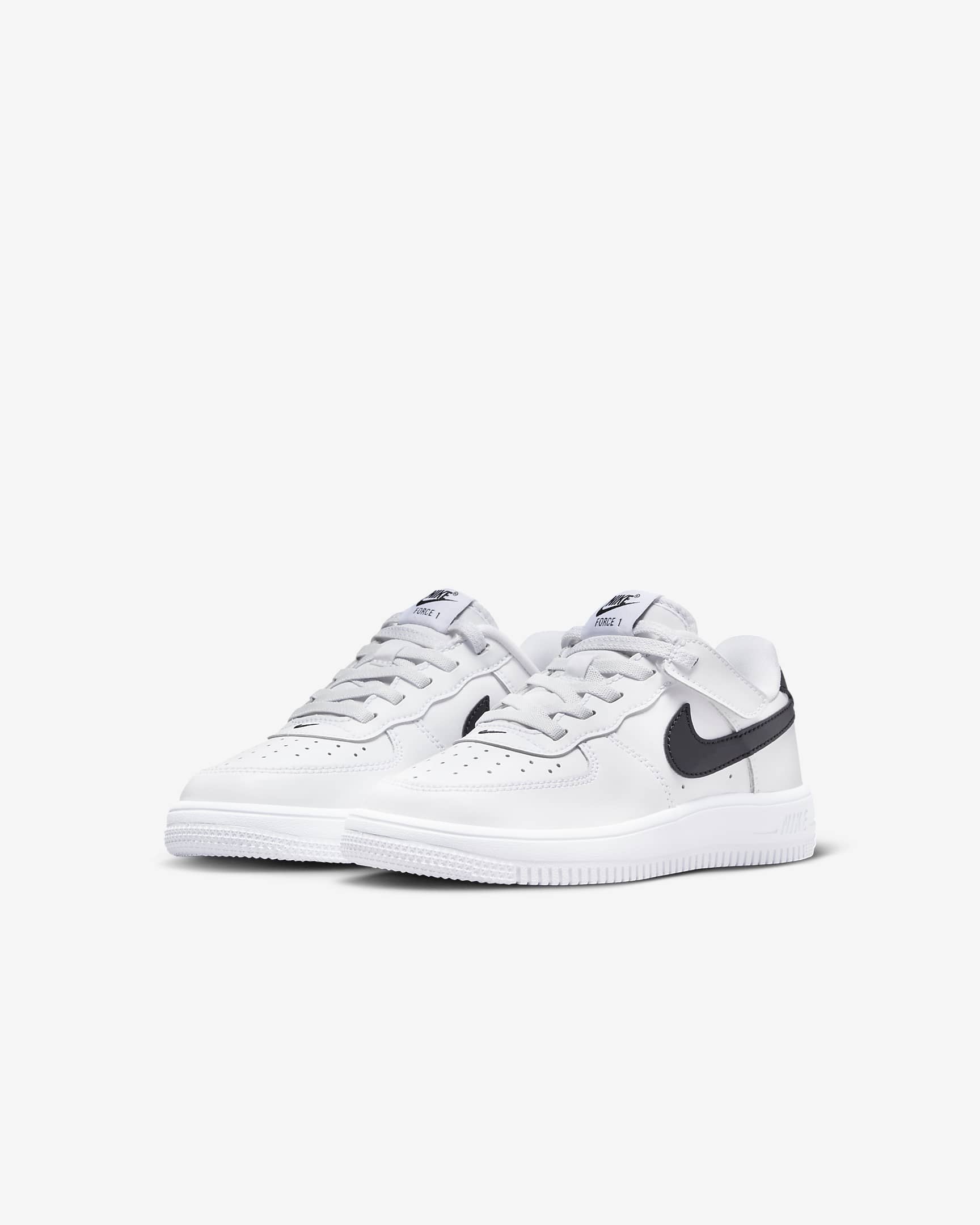 รองเท้าเด็กเล็ก Nike Force 1 Low EasyOn - ขาว/ดำ