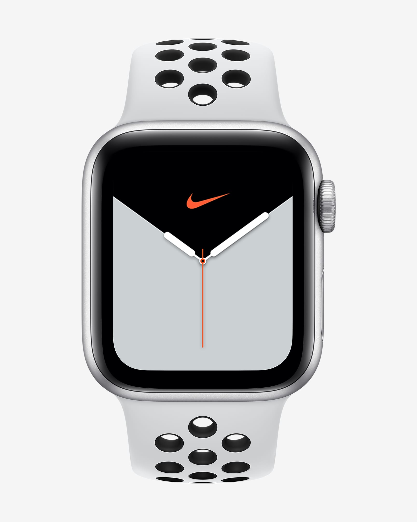 Apple Watch Nike Series 5 (GPS + Cellular) with Nike Sport Band Open Box 40mm Silver Aluminium Case - Silver/Pure Platinum/Black