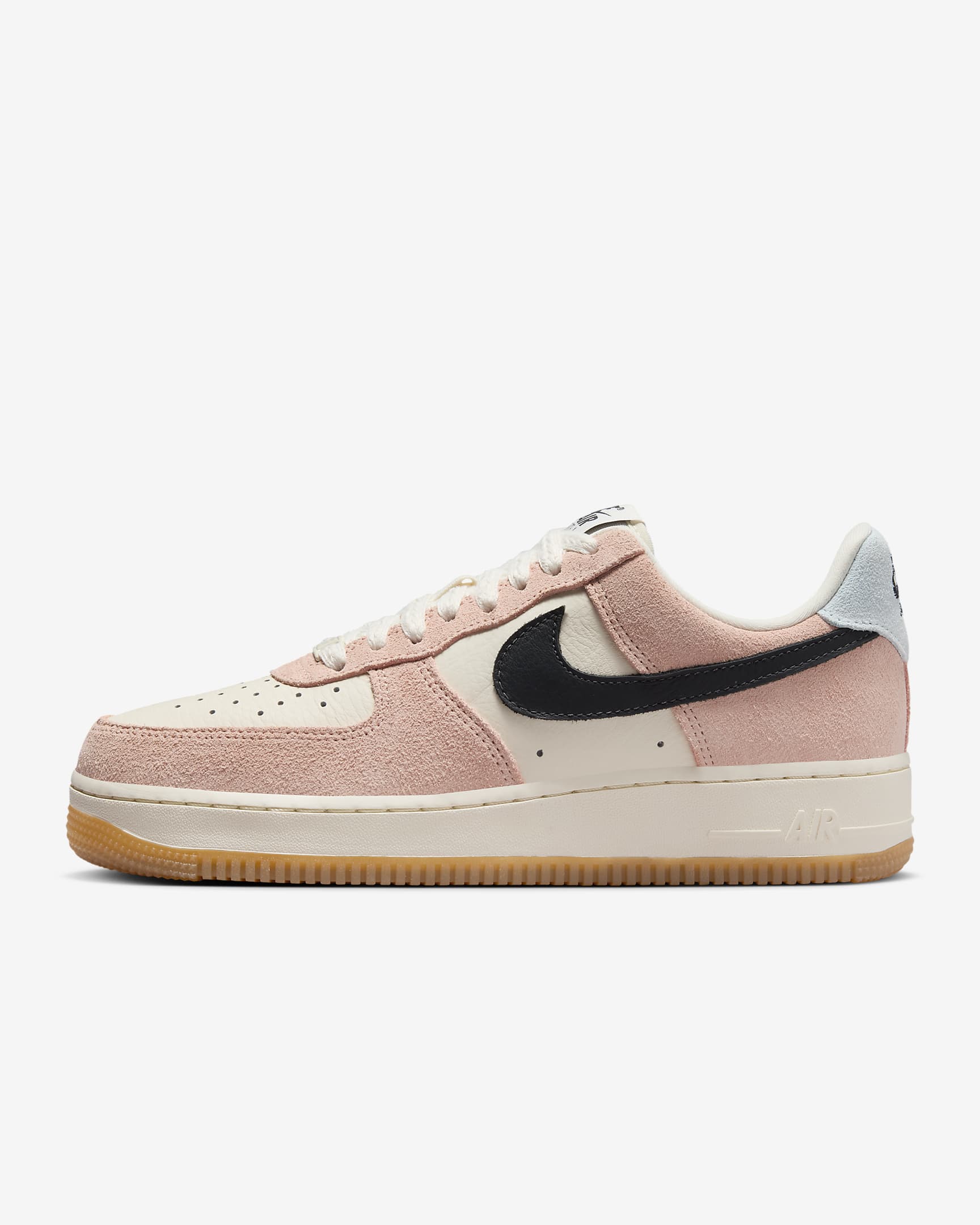 Chaussure Nike Air Force 1 '07 pour Femme - Arctic Orange/Pale Ivory/Glacier Blue/Off Noir