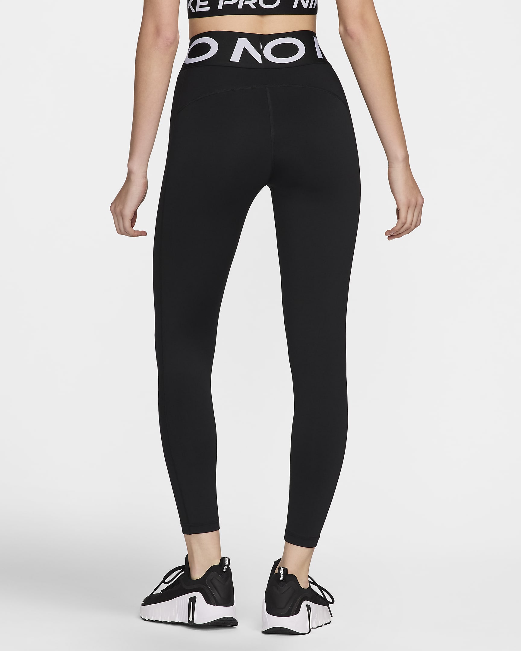 Nike Pro Sculpt Women's High-Waisted Full-Length Leggings - Black/White