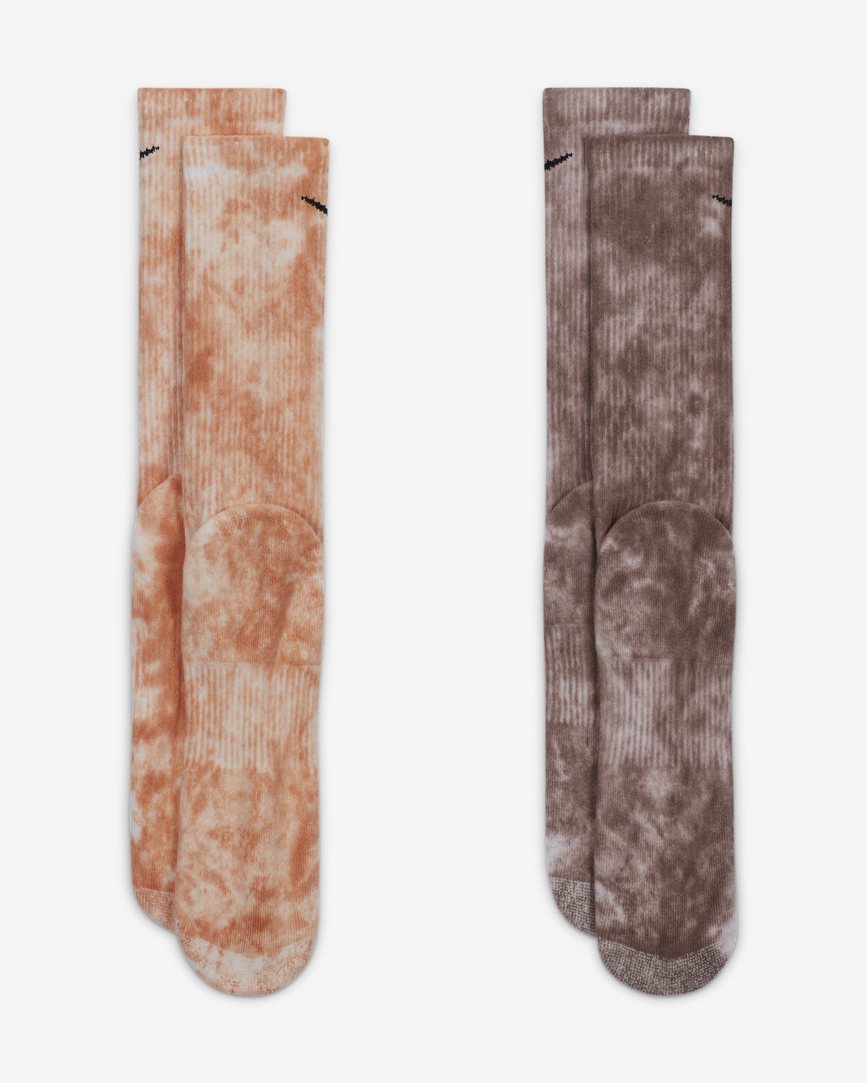 Nike Everyday Plus Cushioned Tie-Dye Crew Socks (2 Pairs). Nike UK