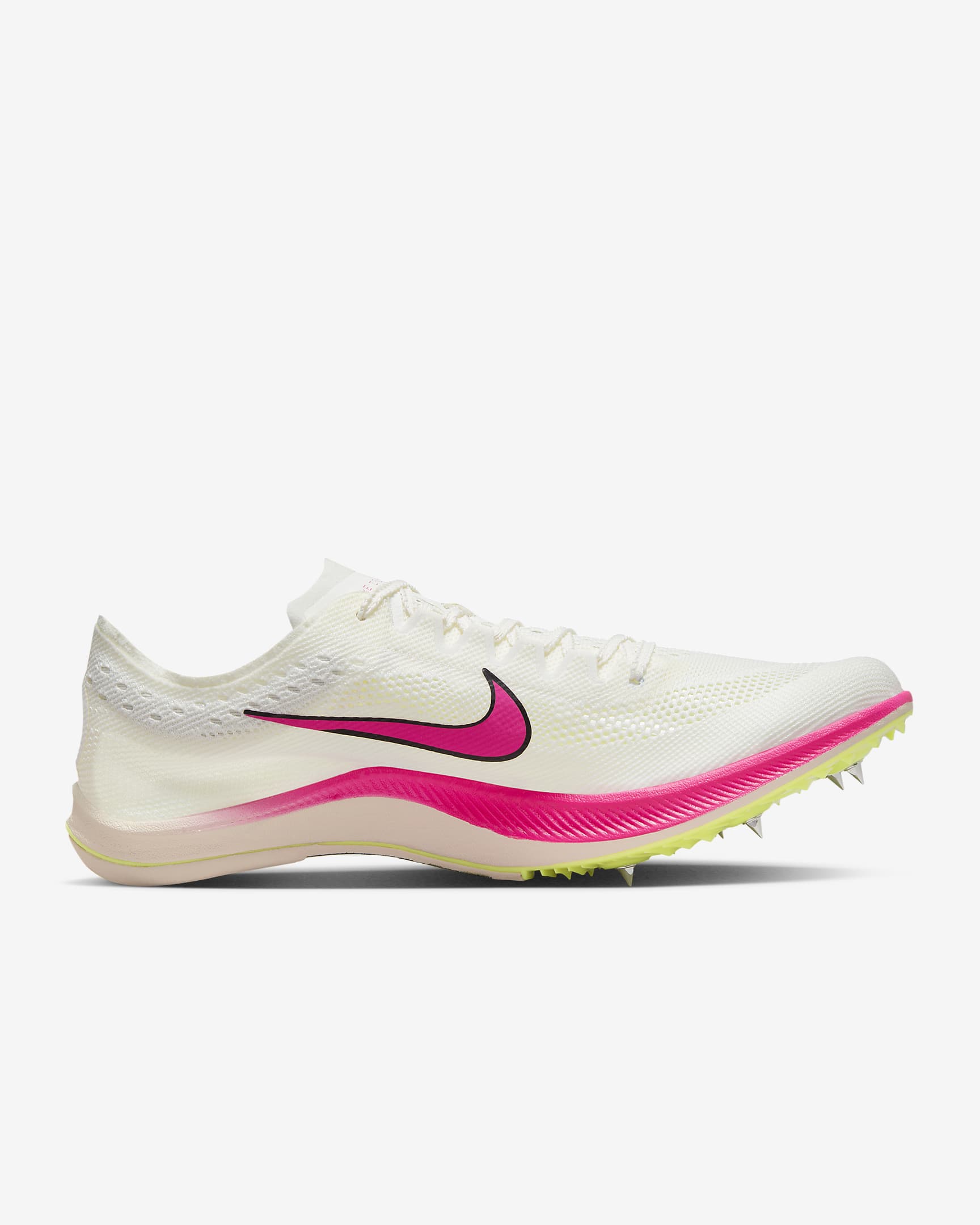 Tenis de atletismo para distancia Nike ZoomX Dragonfly - Vela/Toque de limón claro/Guayaba hielo/Rosa feroz