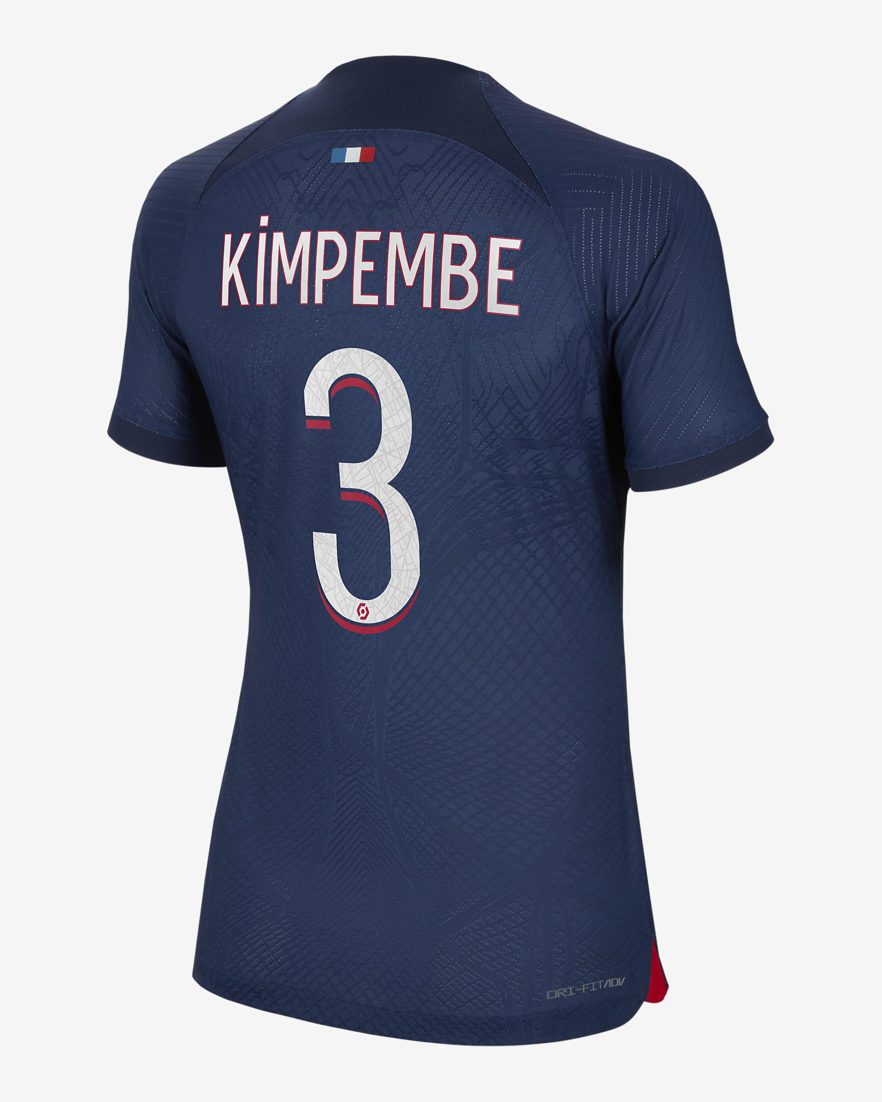 Presnel Kimpembe Paris Saint-Germain 2023/24 Match Home Women's Nike ...