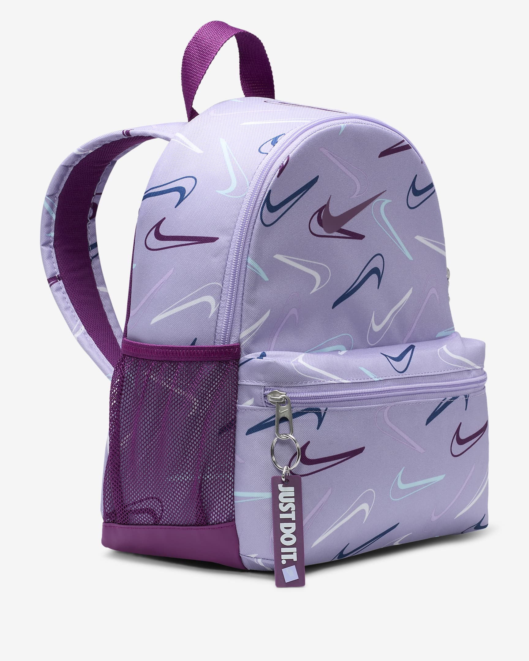 Nike Brasilia JDI Kids' Mini Backpack (11L) - Hydrangeas/Viotech/Viotech