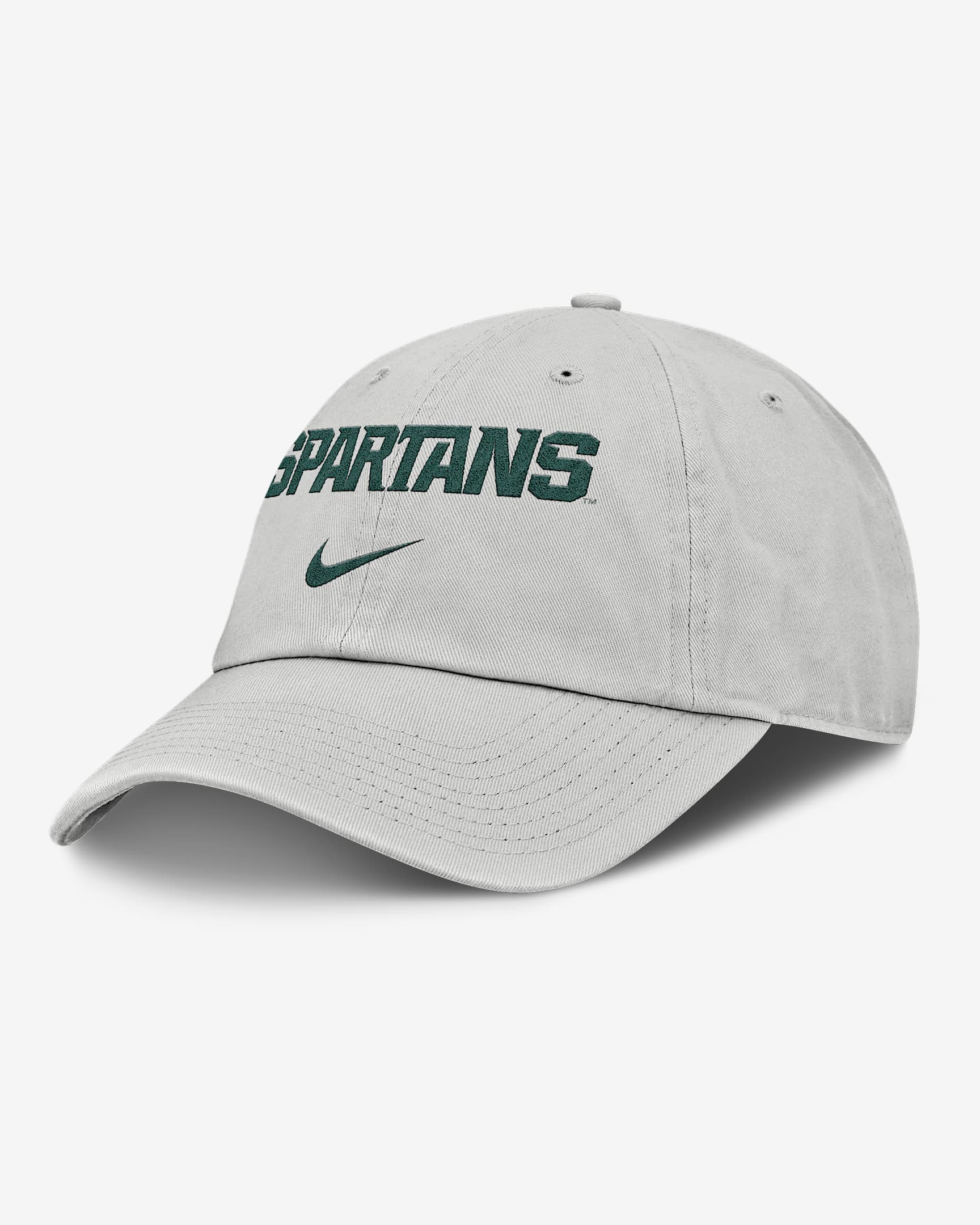 Michigan State Off-Field Club Gameday Men's Nike College Adjustable Hat - Grey