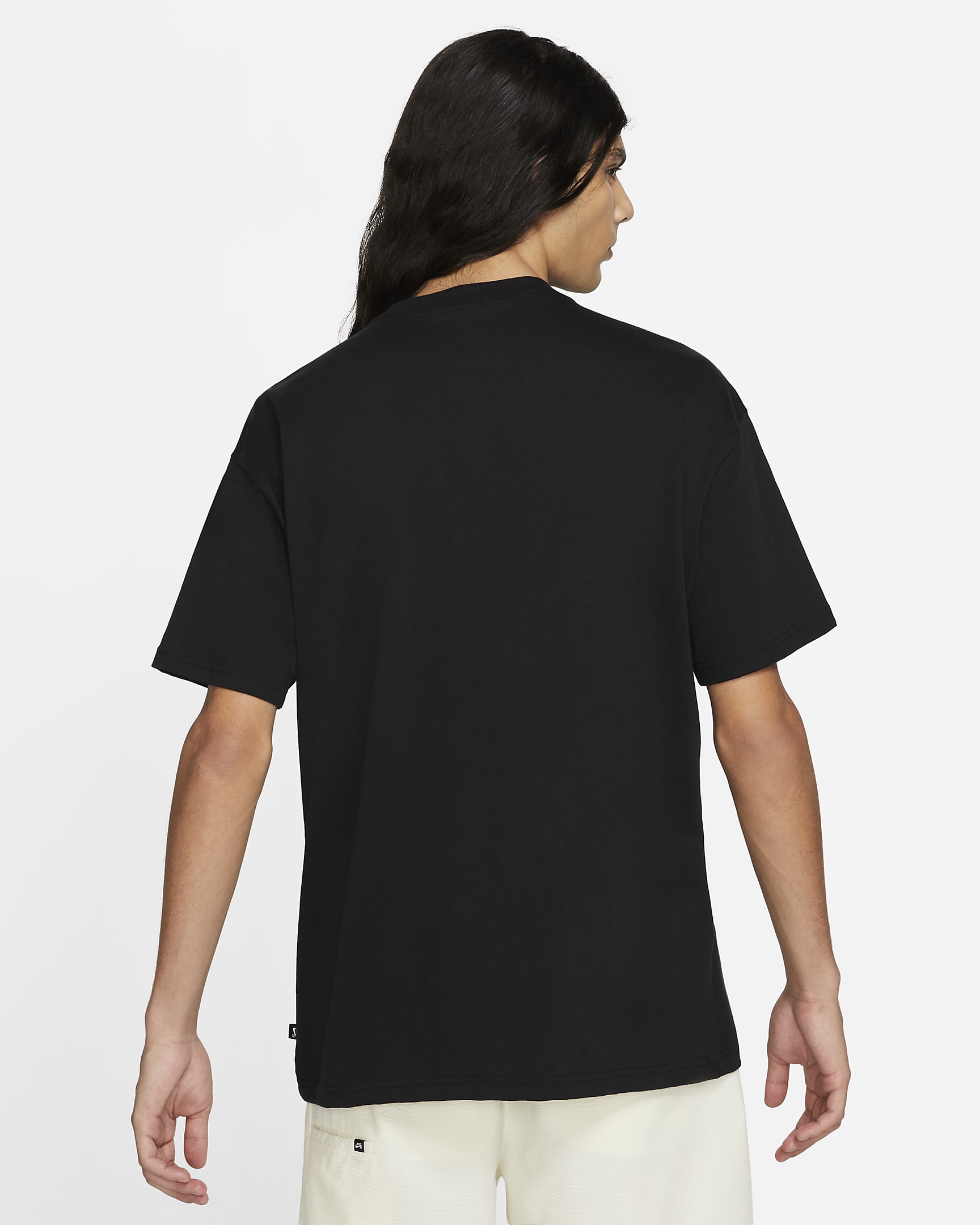 T-shirt da skateboard Nike SB - Nero