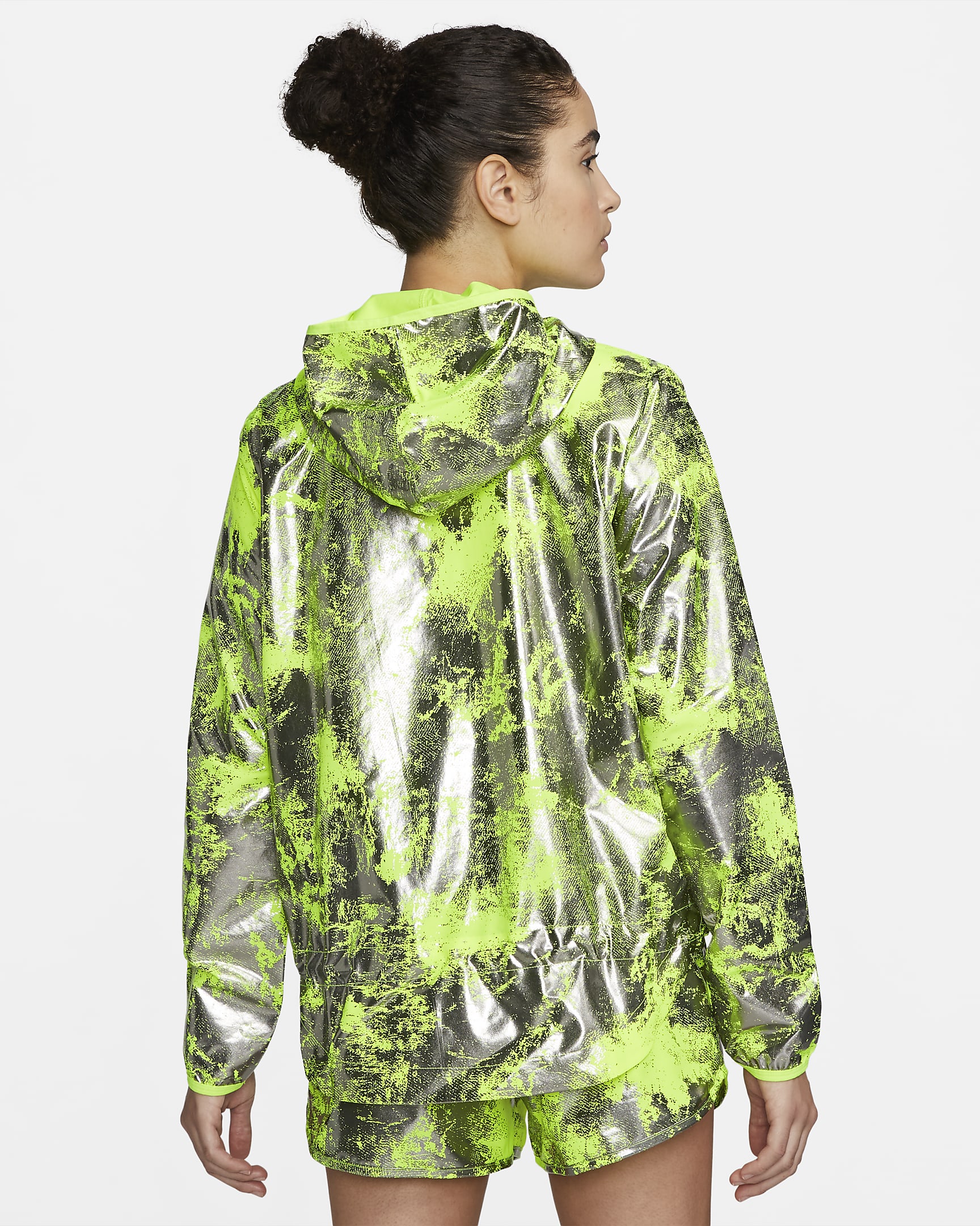 womens nike running jacket with hood