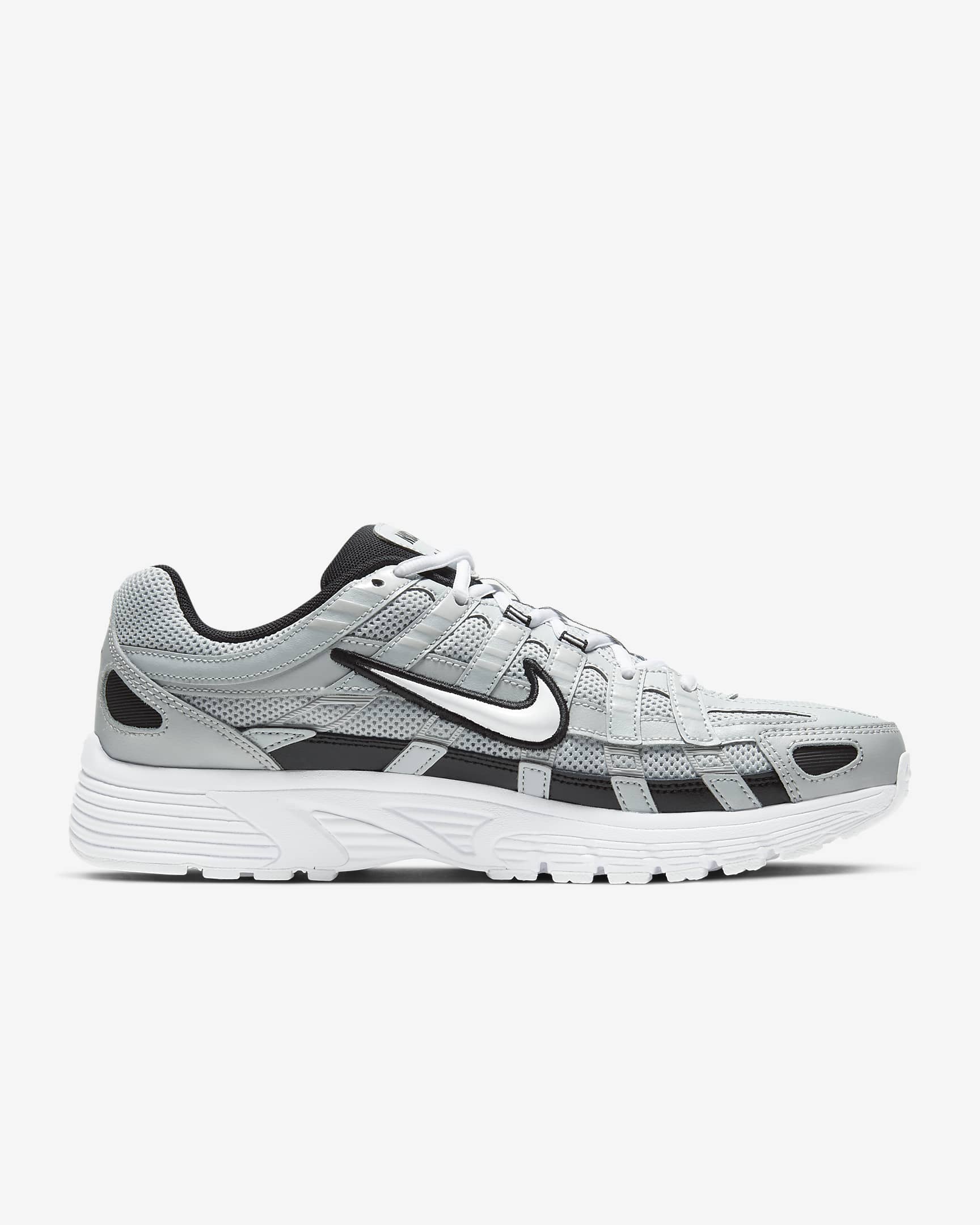 Calzado Nike P-6000 - Platino puro/Negro/Blanco