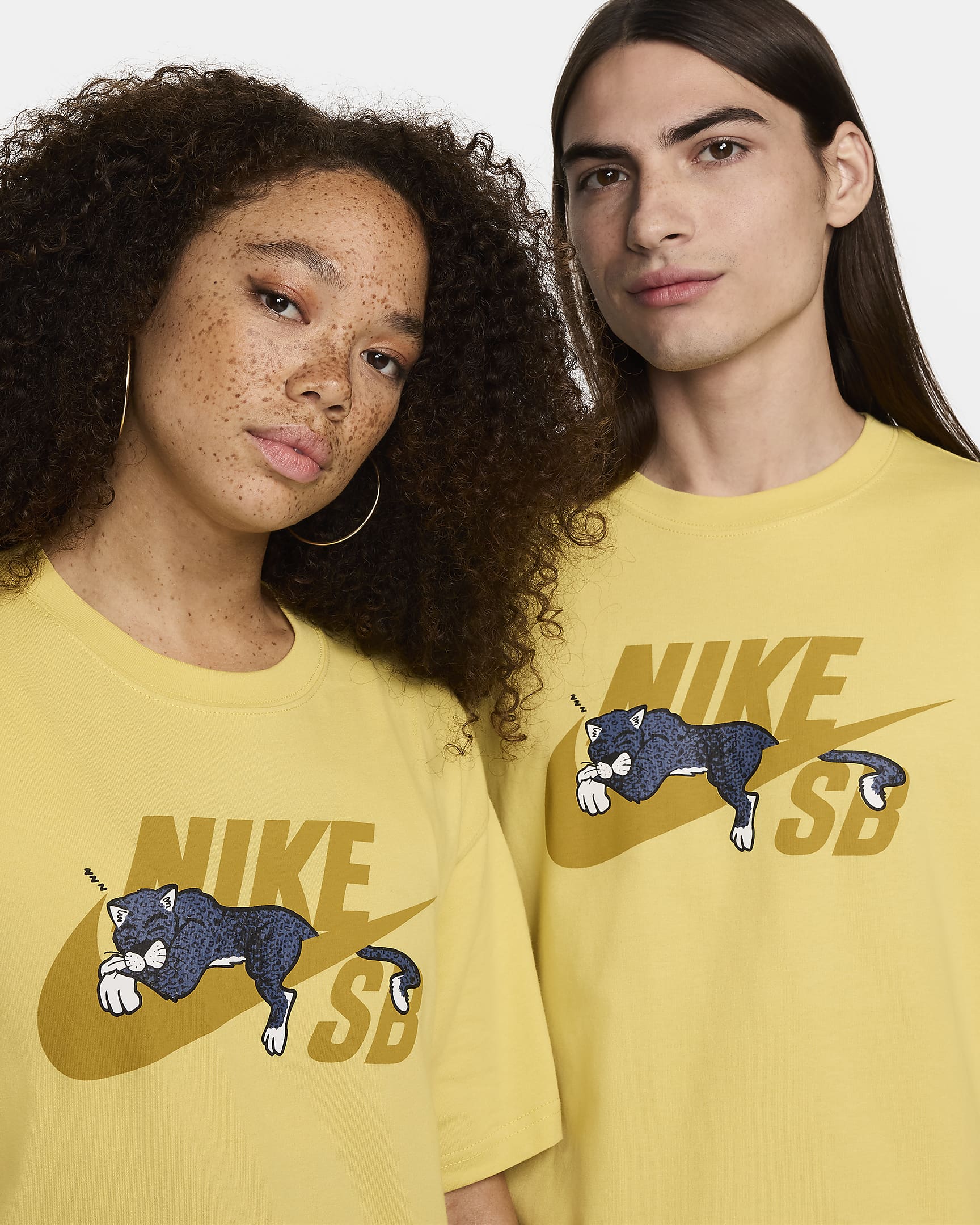 T-shirt de skate Nike SB - Saturn Gold