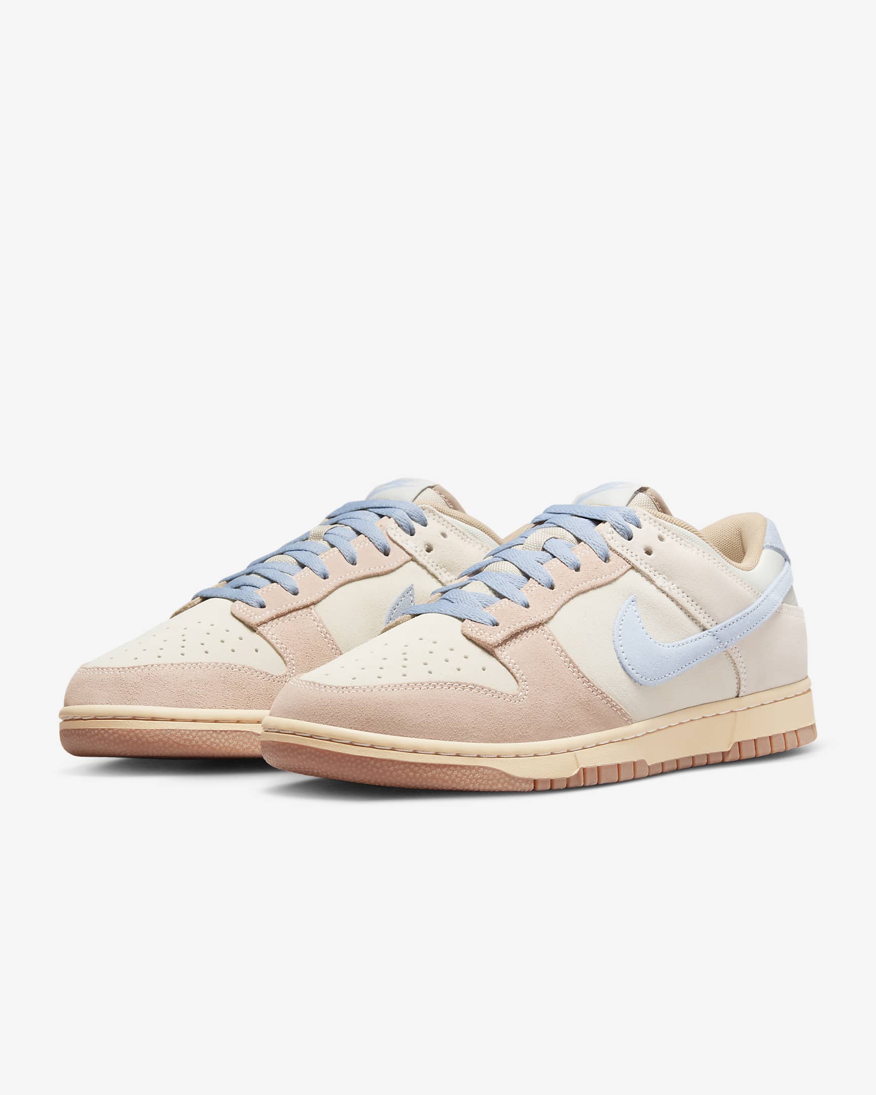 Nike Dunk Low Men's Shoes - Coconut Milk/Sanddrift/Hemp/Light Armory Blue