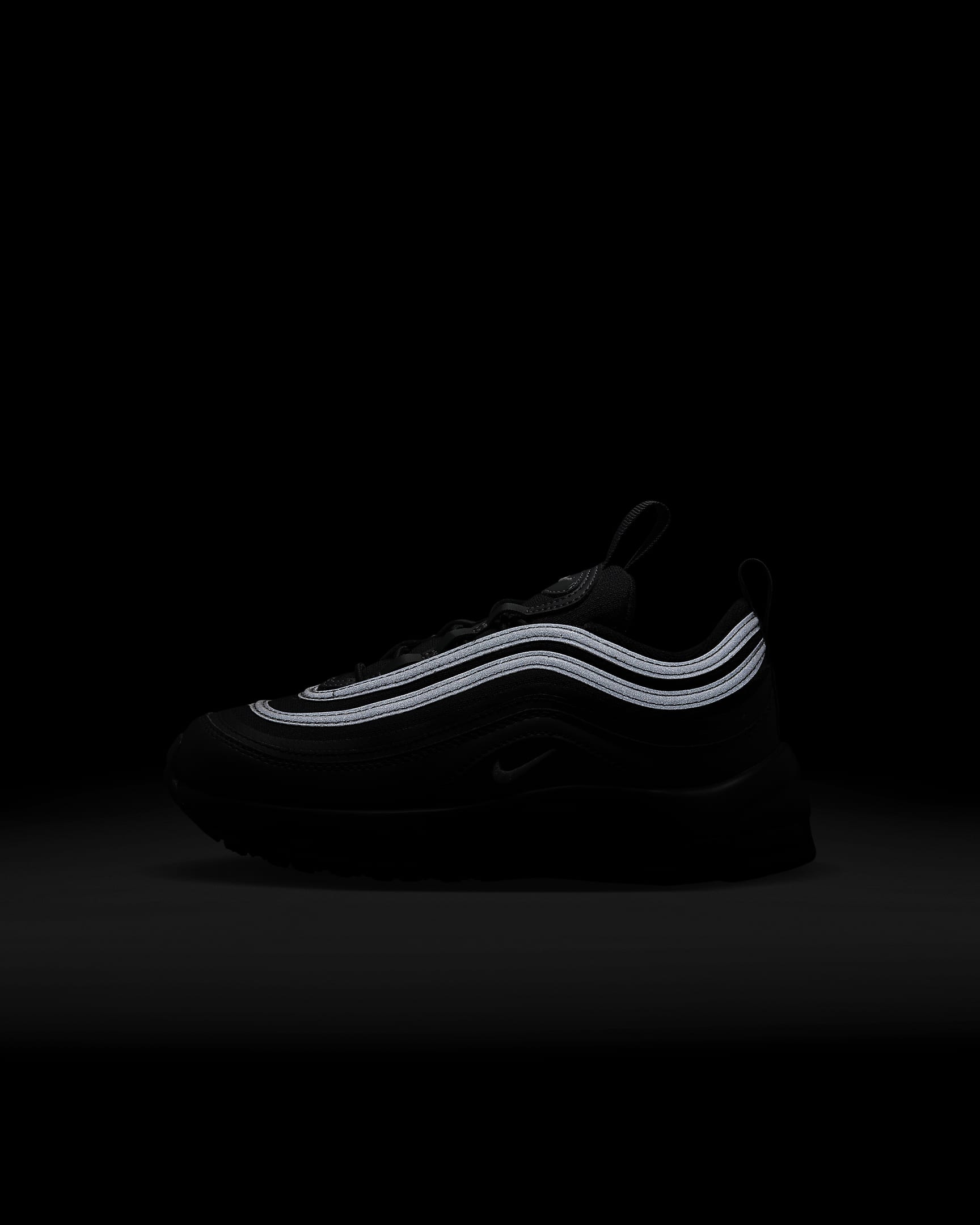 Sapatilhas Nike Air Max 97 para criança - Preto/Anthracite/Branco