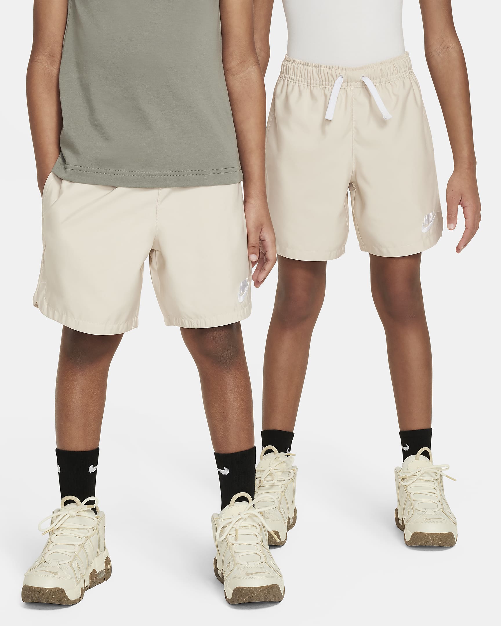 Nike Little Kids' Woven Shorts - Sanddrift