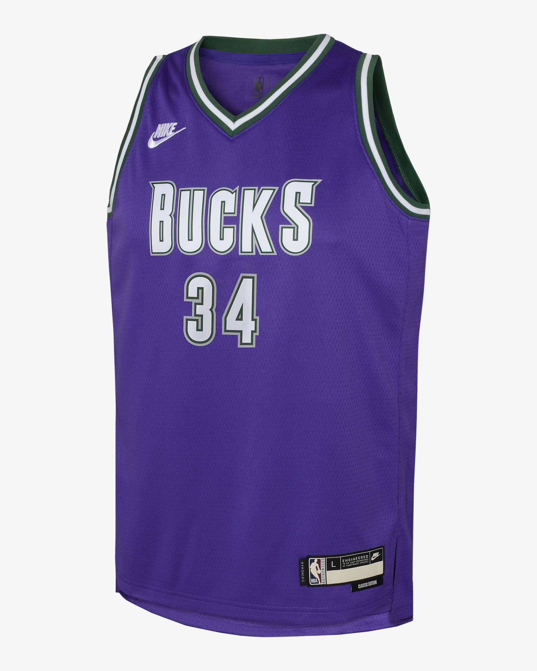 Giannis Antetokounmpo Milwaukee Bucks Older Kids' Nike Dri-FIT NBA ...