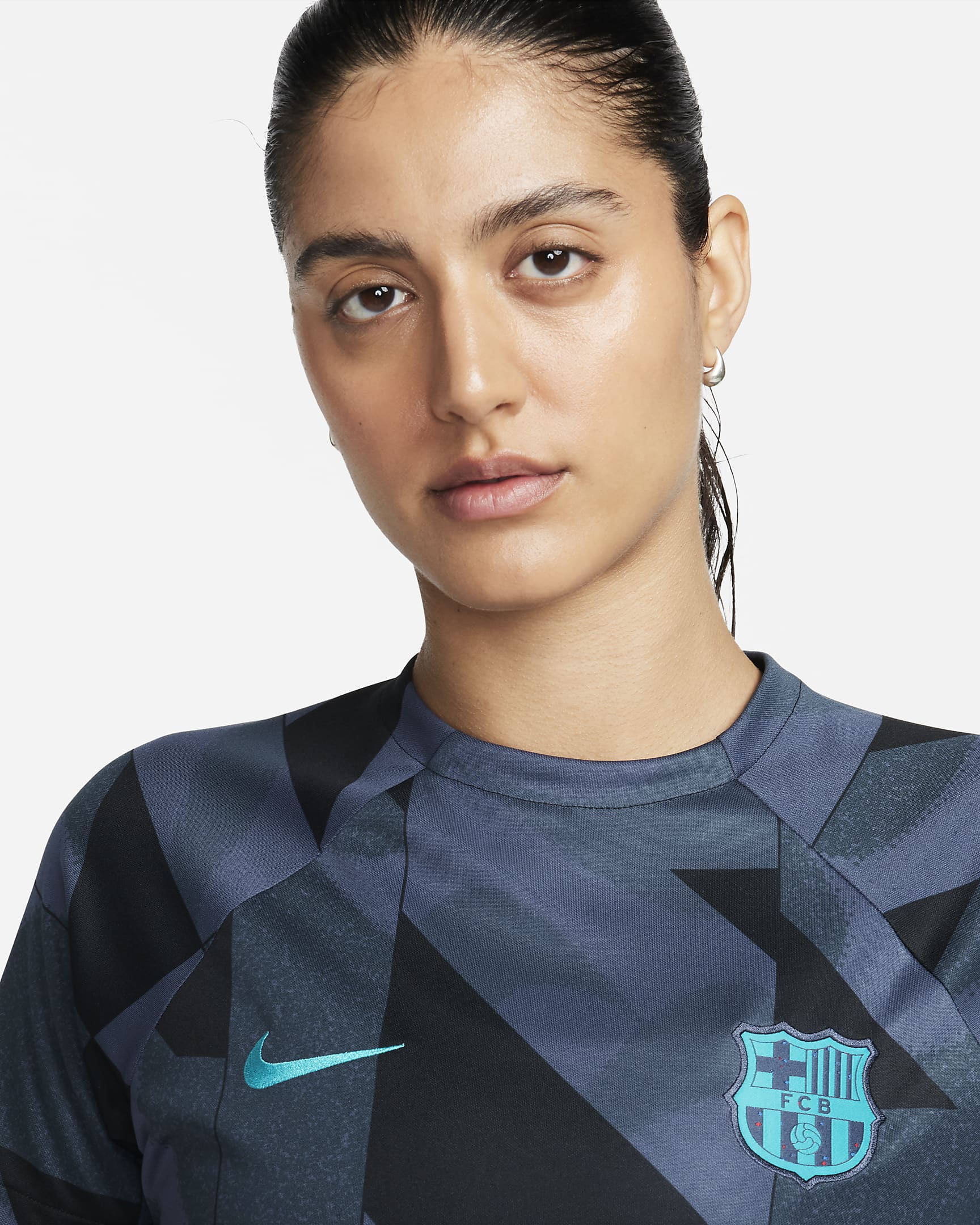 FC Barcelona Academy Pro Third Women's Nike Dri-FIT Soccer Pre-Match ...