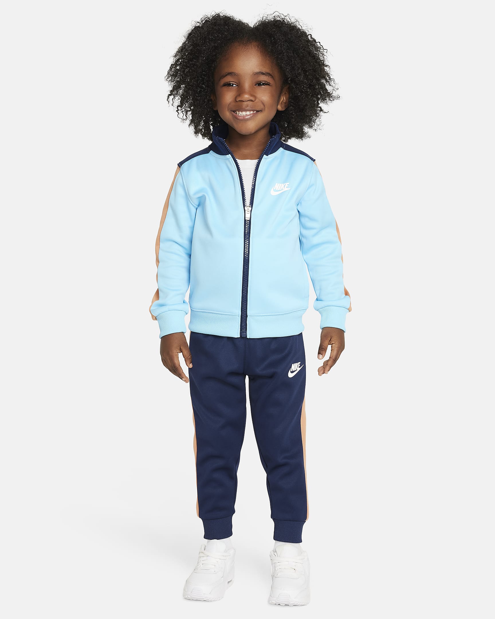 Conjunto de tricot infantil Nike Sportswear Dri-FIT - Azul marino medianoche