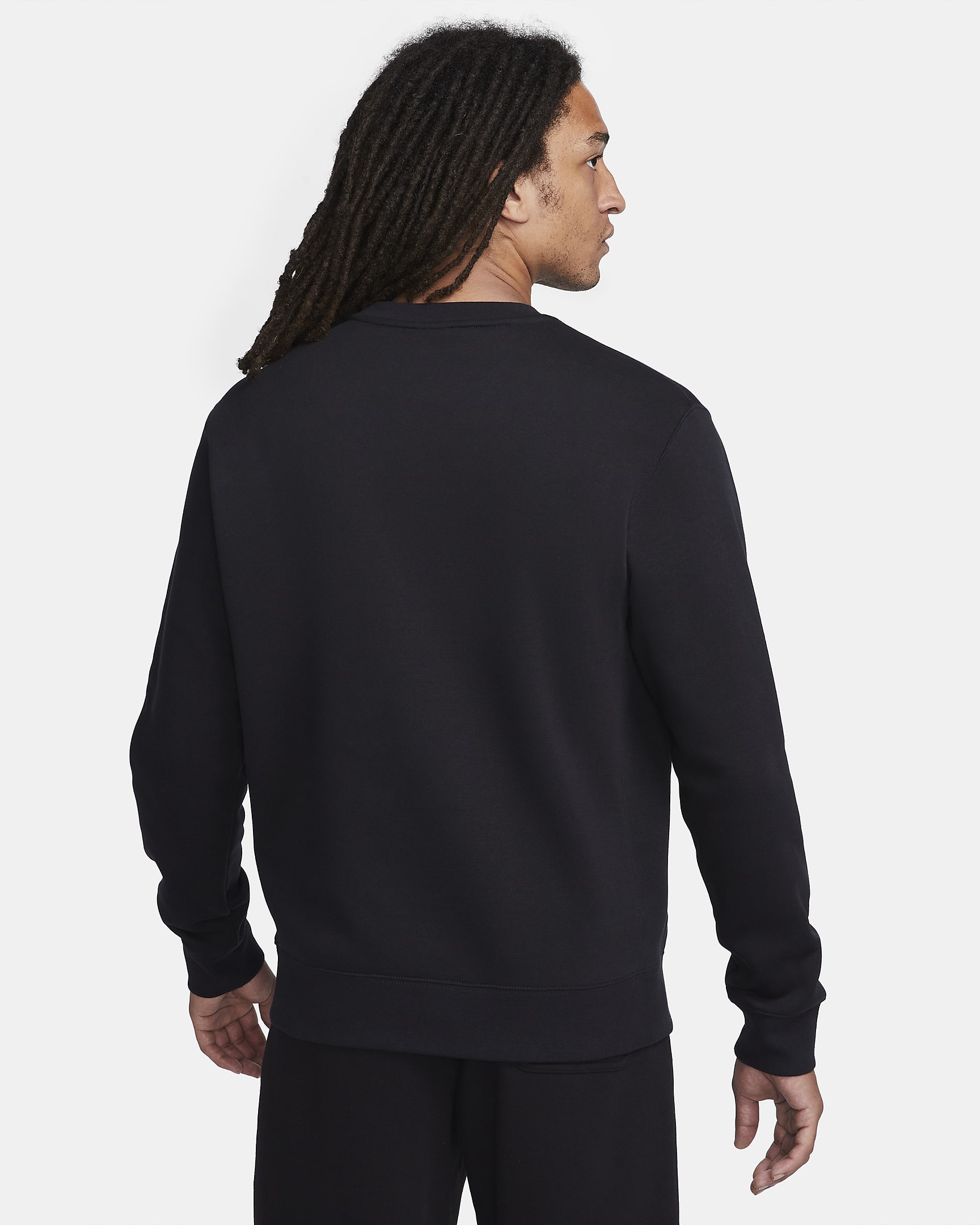 Nike Club Fleece+ Men's Brushed-Back Crew. Nike ZA