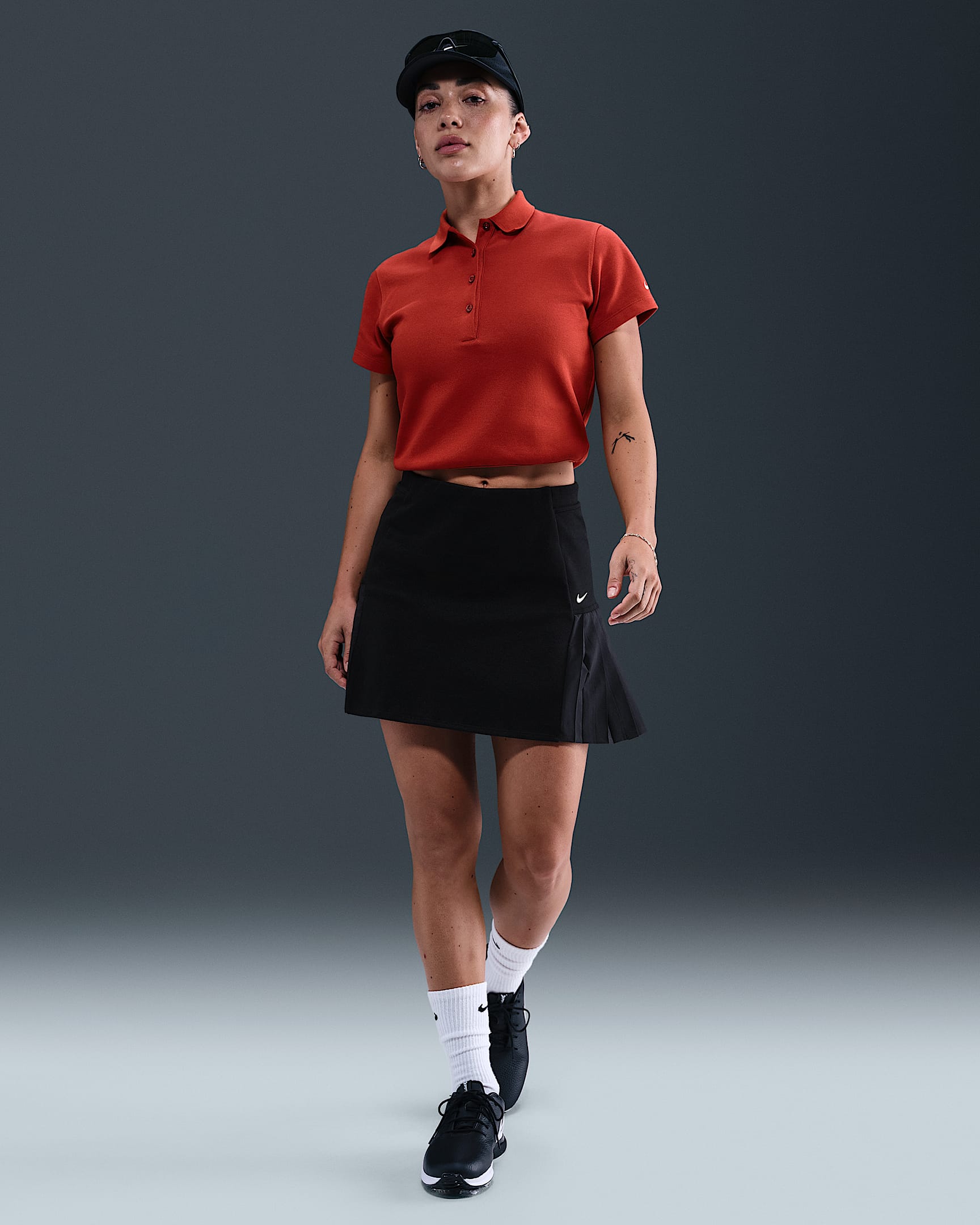 Nike Women's Golf Skirt - Black/Sail