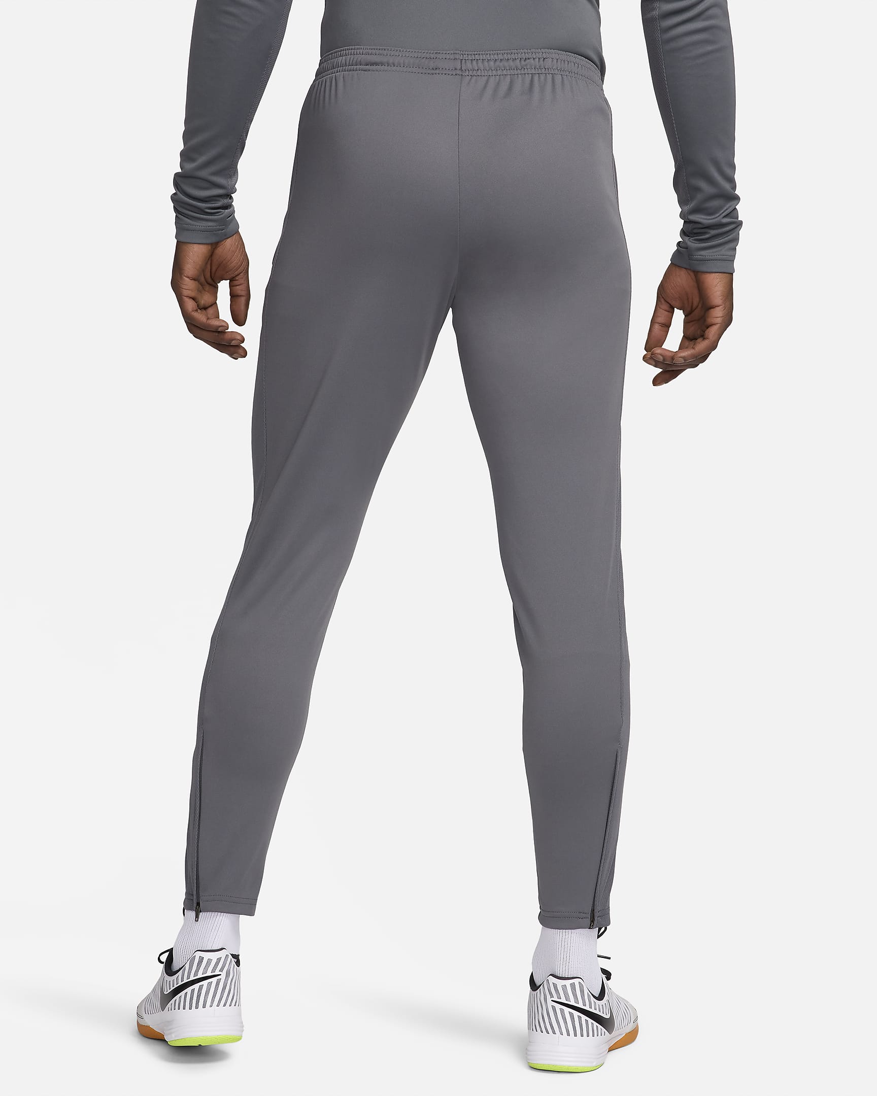 Pantalon de foot Nike Dri-FIT Academy pour homme - Iron Grey/Iron Grey/Iron Grey/Sunset Pulse