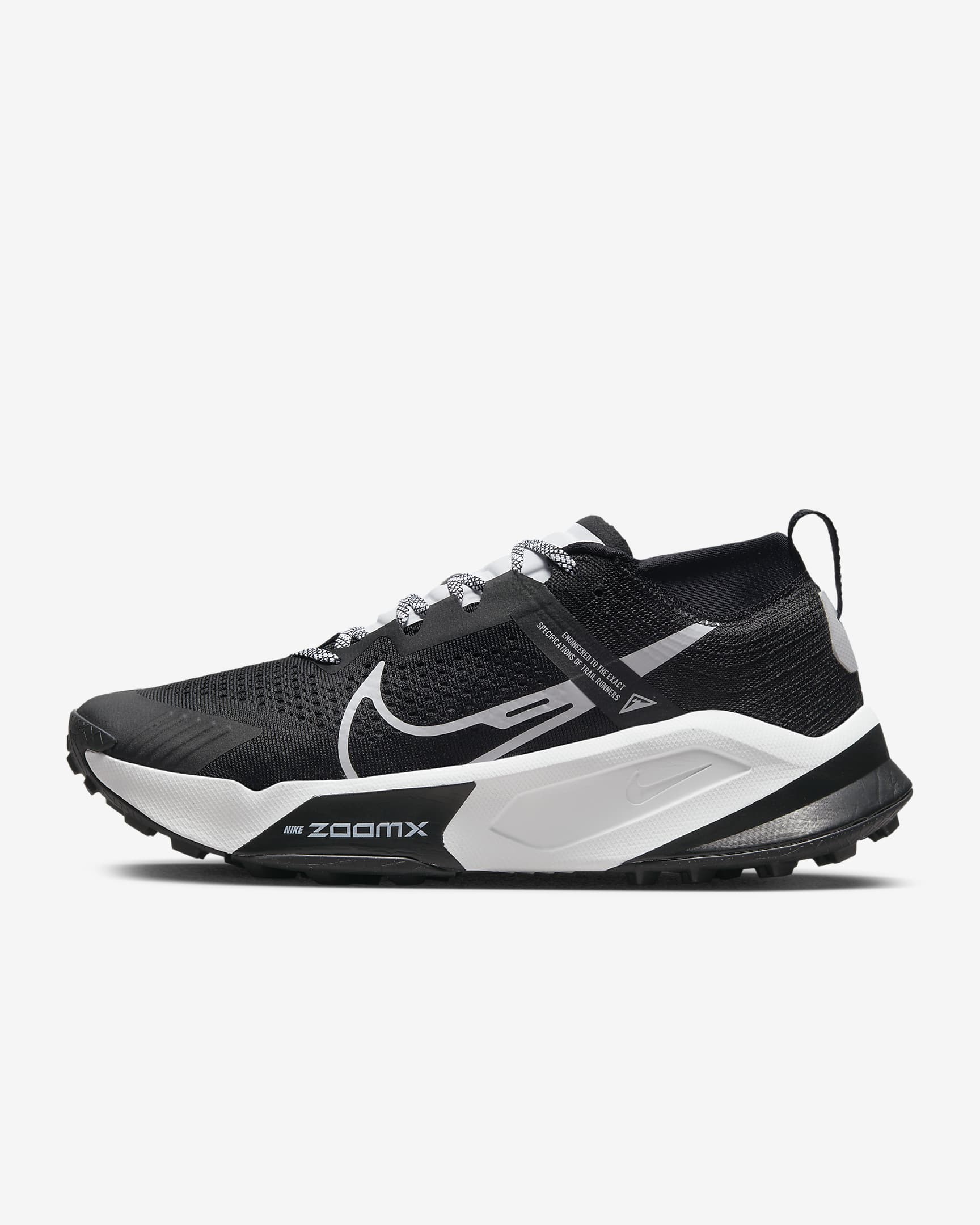 Nike Zegama Men's Trail-Running Shoes - Black/White