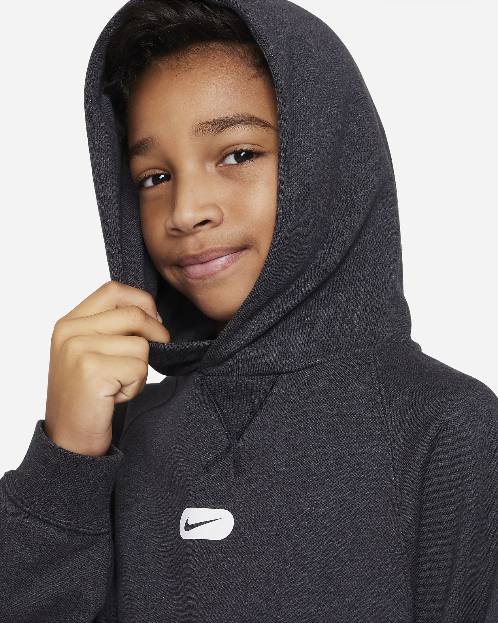 Nike DriFIT Athletics Older Kids' (Boys') Fleece Training Hoodie. Nike CA
