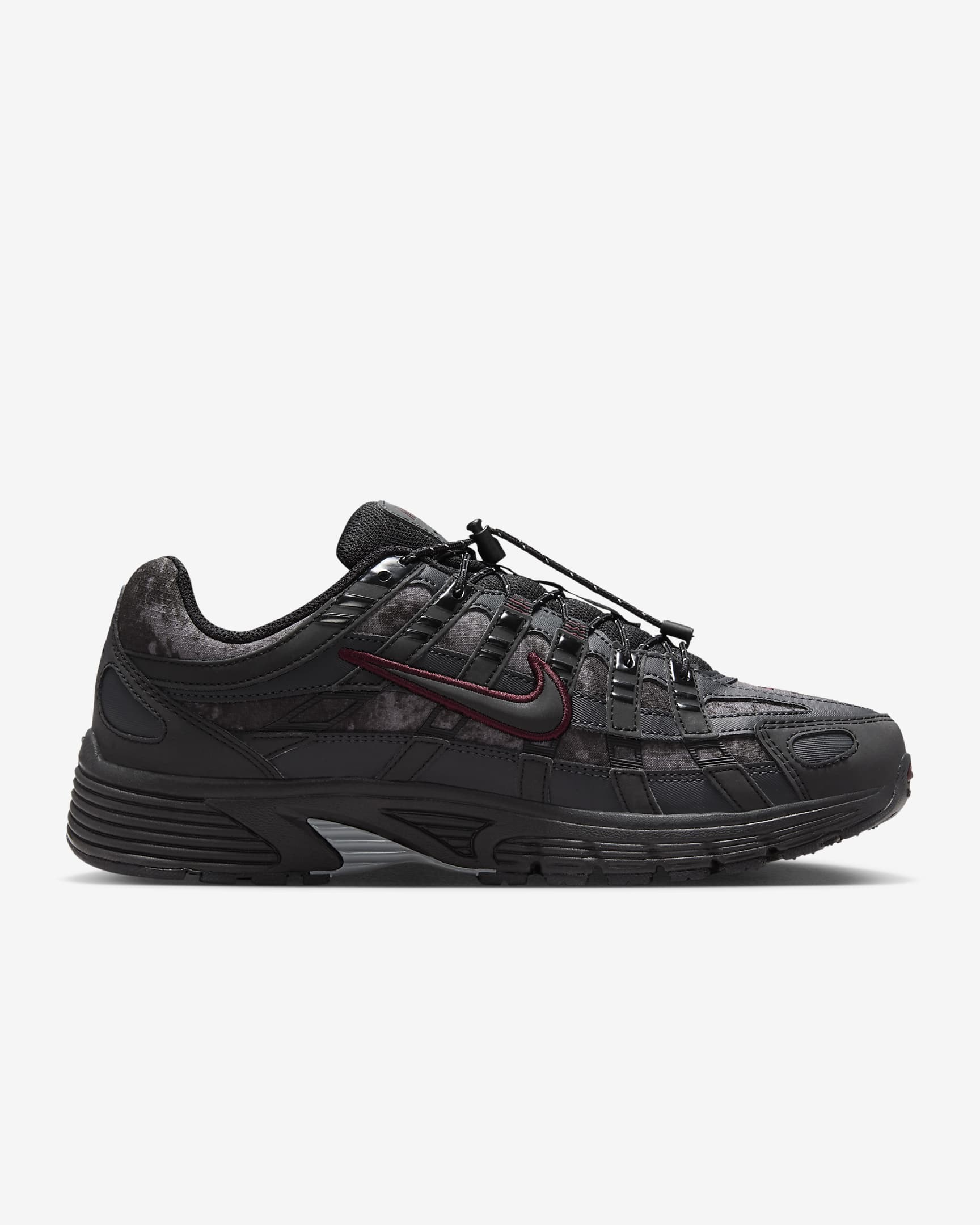 Nike P-6000 Schuh - Schwarz/Midnight Navy/Schwarz/Burgundy Crush