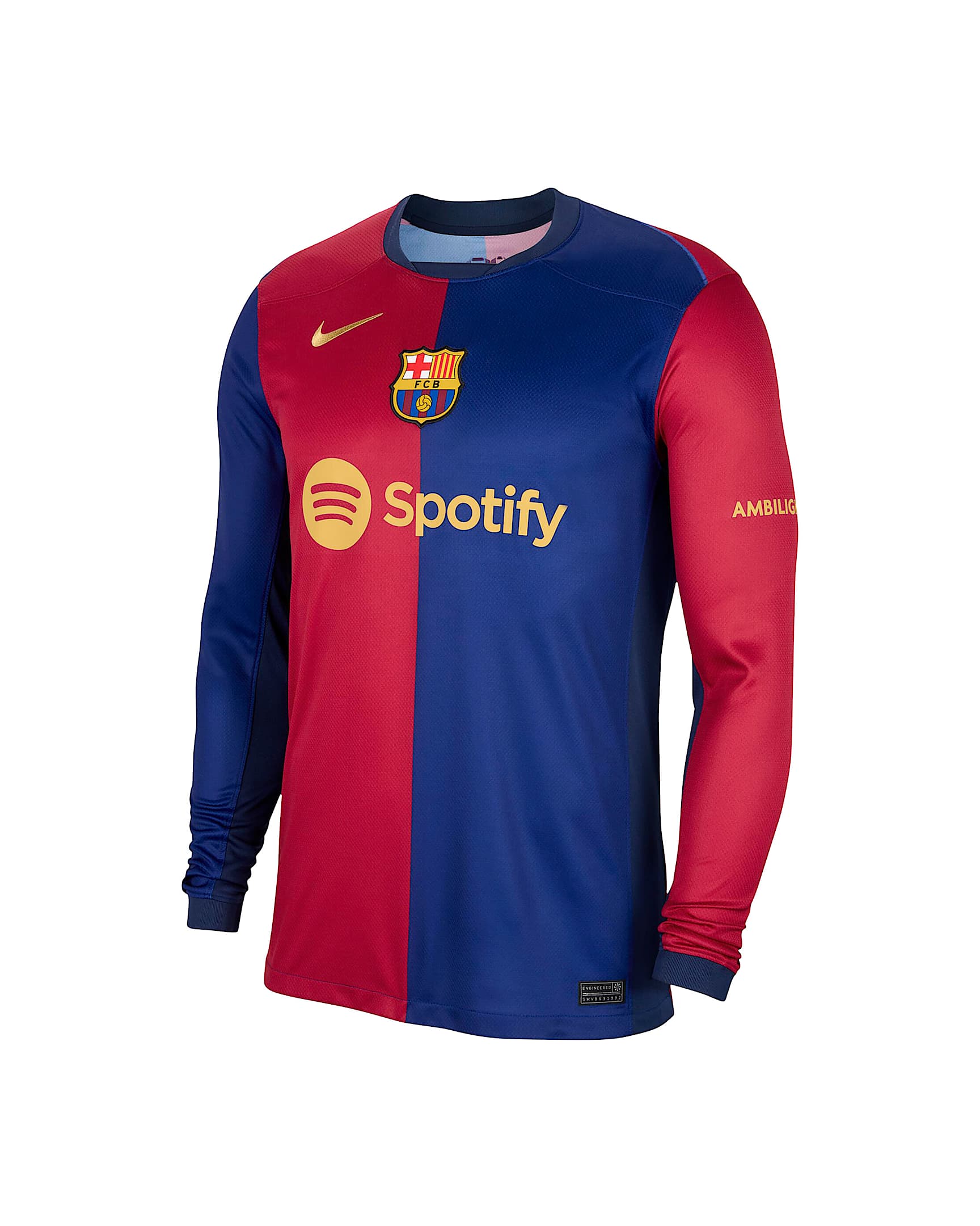 Gavi Barcelona 2024/25 Stadium Home Men's Nike DriFIT Soccer Jersey