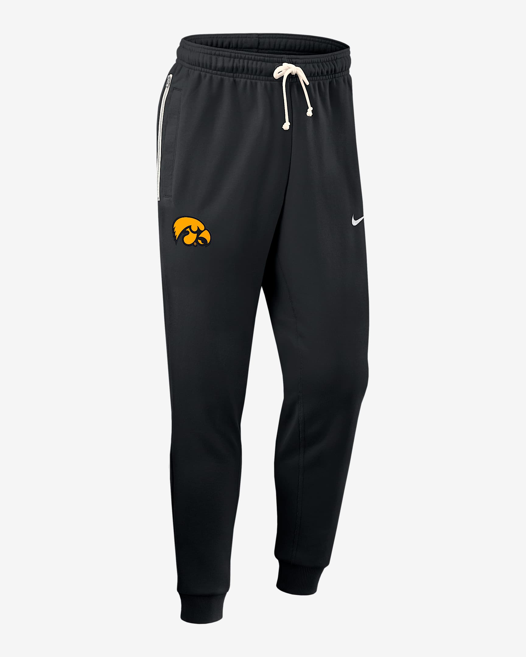 Iowa Sideline Men's Nike Dri-FIT College Taper Pants - Black