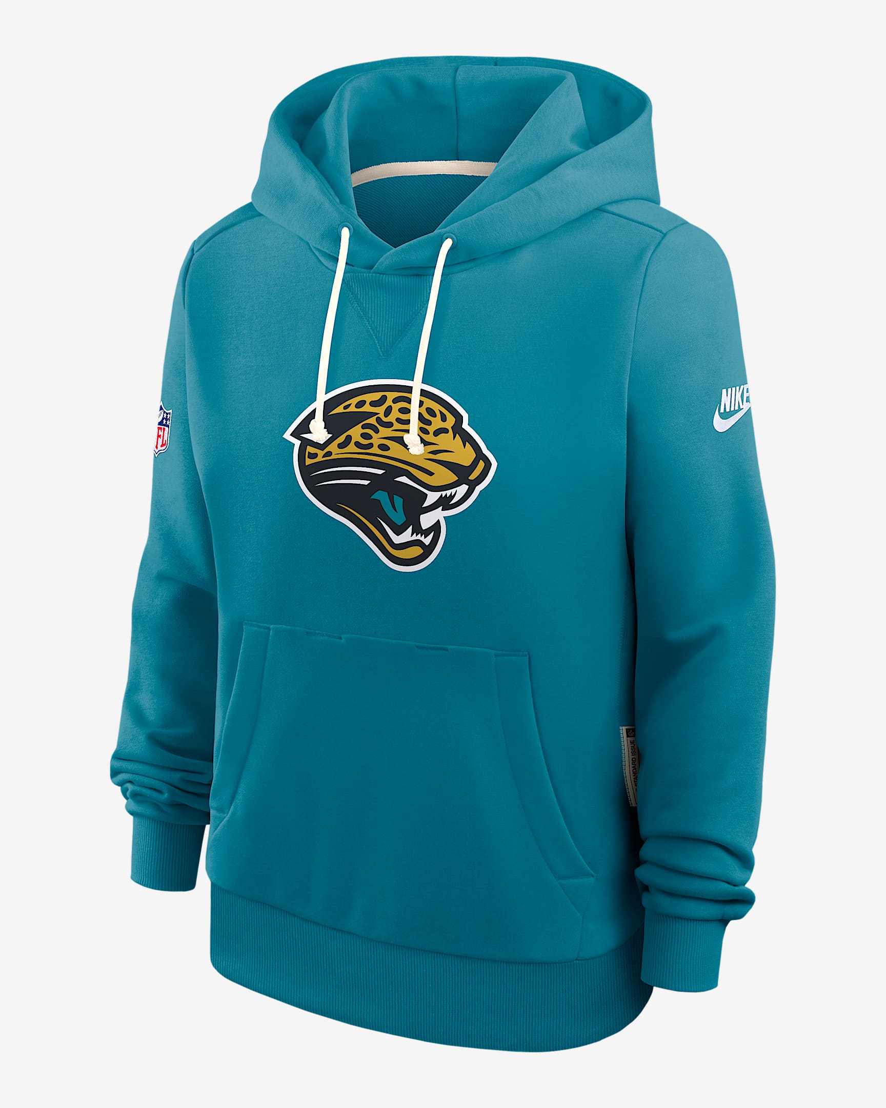 Jacksonville Jaguars Alt Pack Women's Nike Dri-FIT NFL Pullover Hoodie - Teal