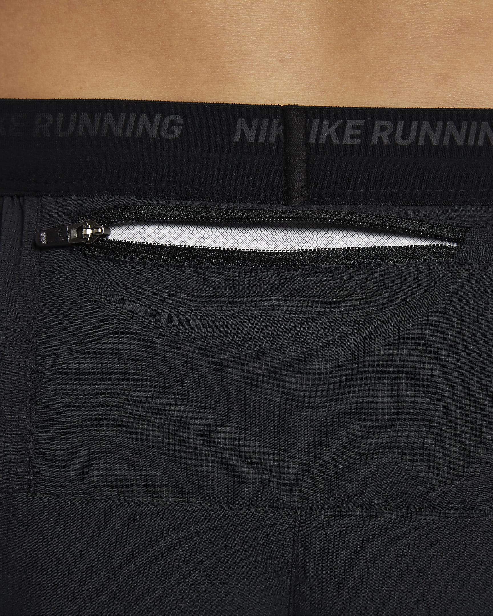 Nike Stride Run Energy Men's Dri-FIT 13cm (approx.) Brief-Lined Running Shorts - Black/Black/Light Photo Blue