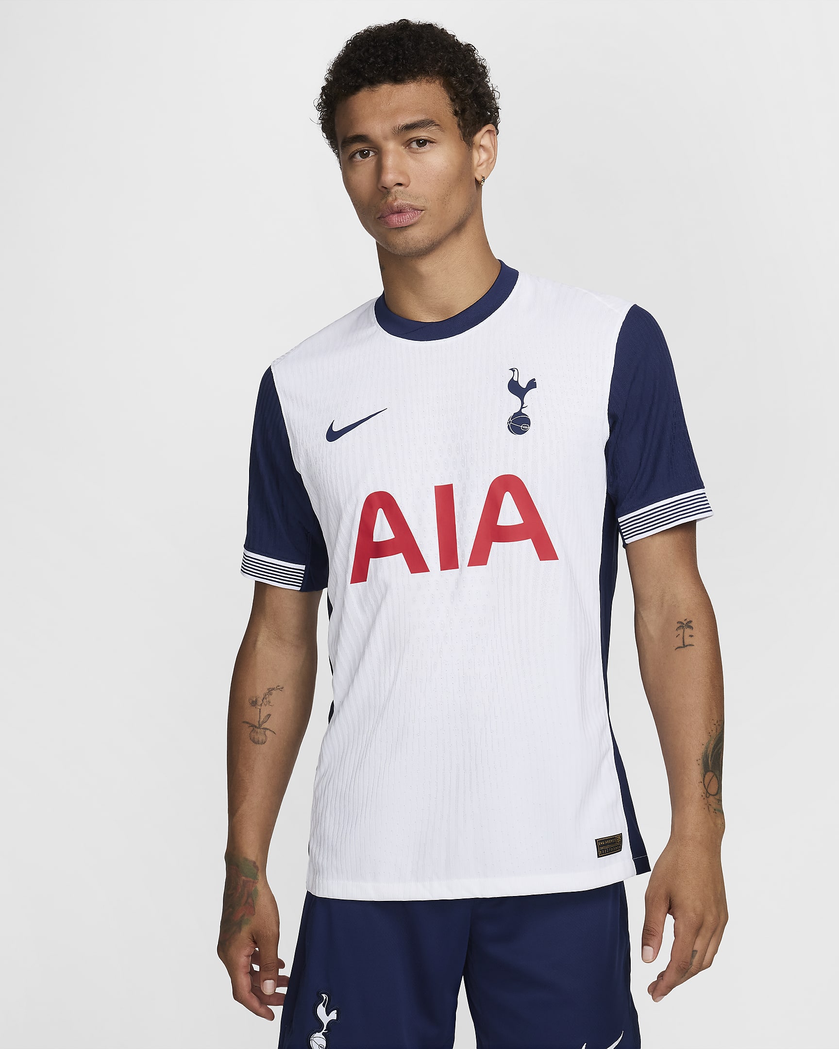 Maillot de foot authentique Nike Dri-FIT ADV Tottenham Hotspur 2024/25 Match Domicile pour homme - Blanc/Binary Blue/Binary Blue