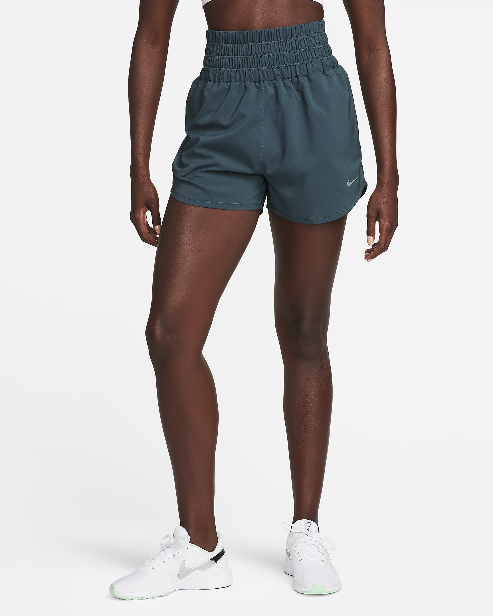 Nike One Women's Dri-FIT Ultra High-Waisted 8cm (approx.) Brief-Lined ...