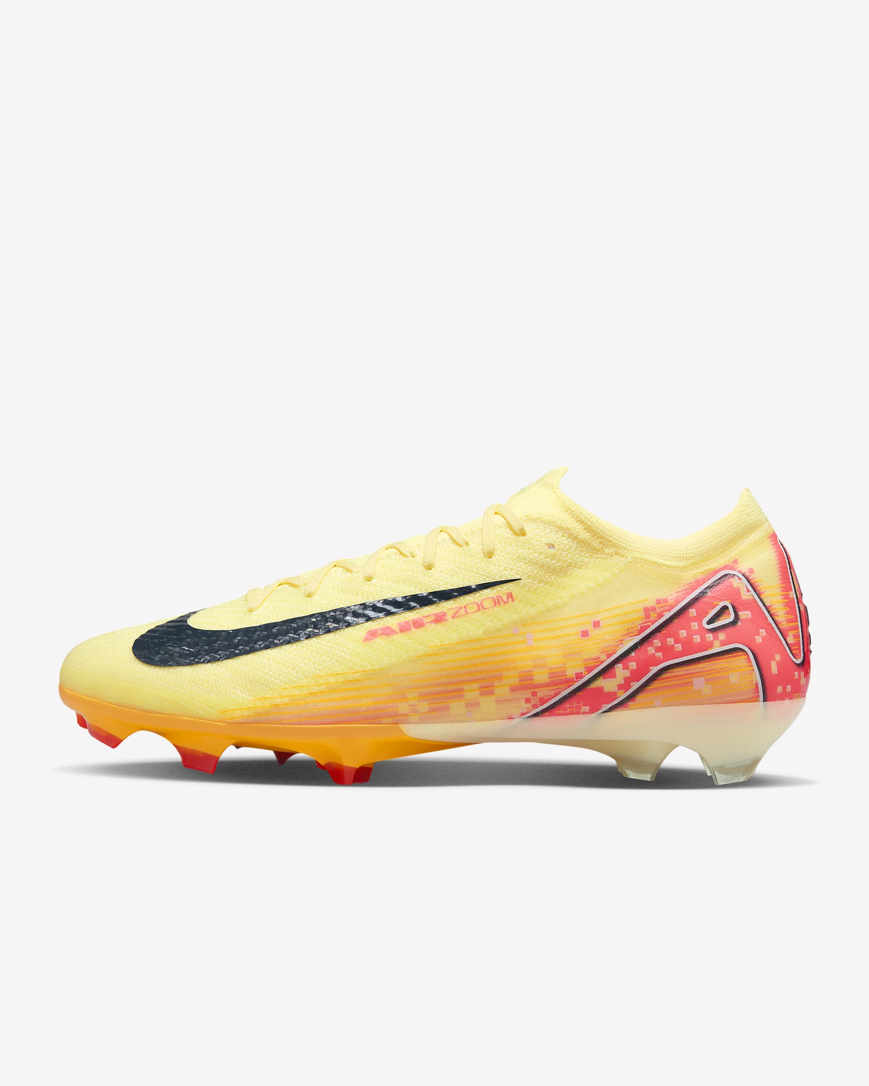 Scarpa da calcio a taglio basso FG Nike Mercurial Vapor 16 Elite "Kylian Mbappé" - Light Laser Orange/Armory Navy