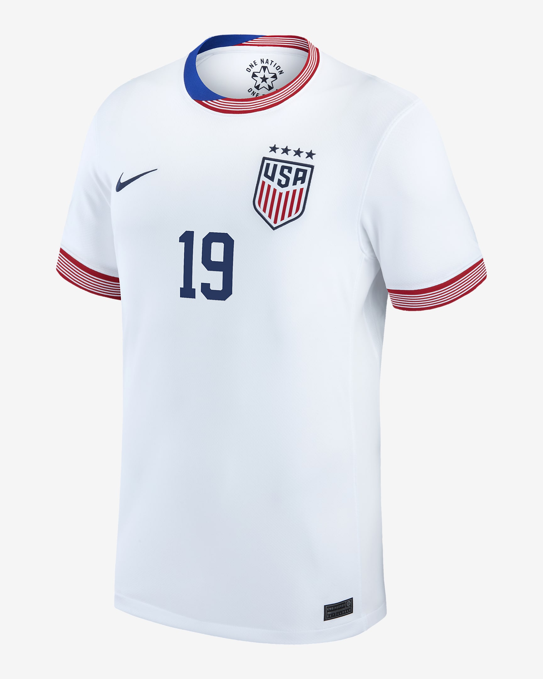 Crystal Dunn USWNT 2024 Stadium Away Men's Nike Dri-FIT Soccer Jersey ...