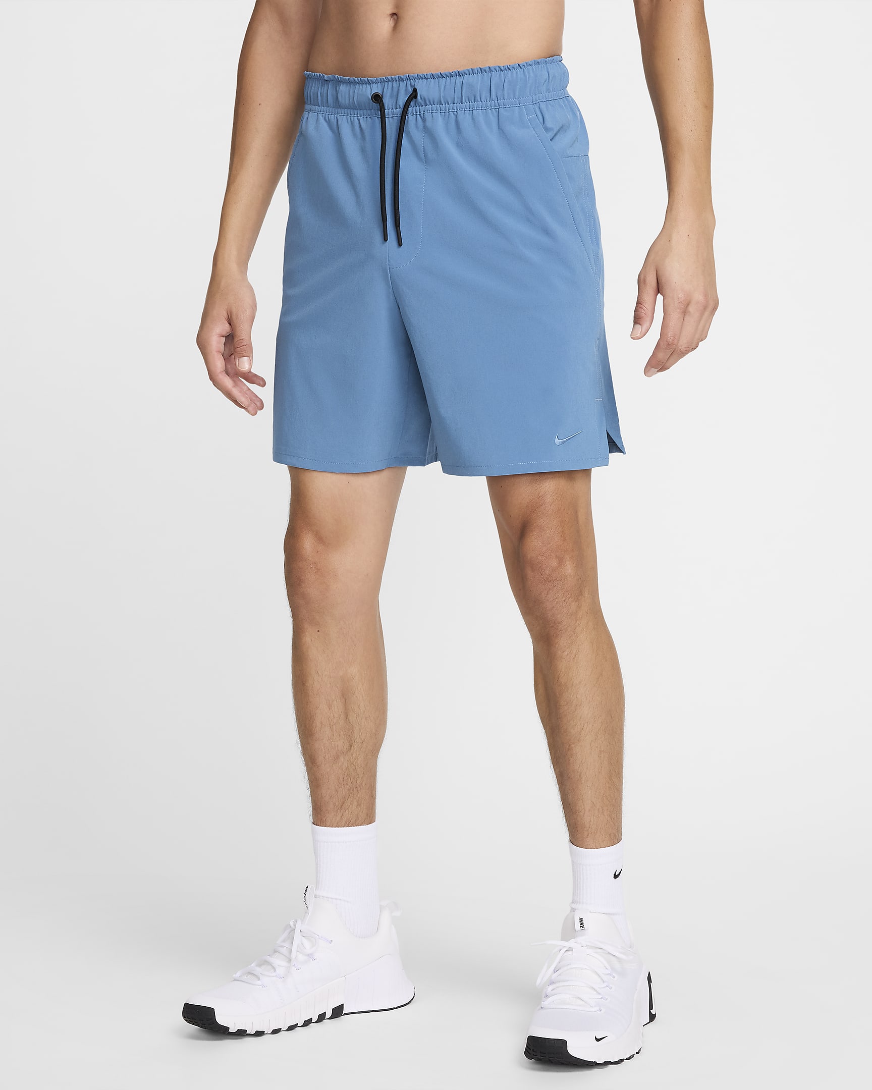 Nike Unlimited Men's Dri-FIT 18cm (approx.) Unlined Versatile Shorts - Aegean Storm/Black/Aegean Storm