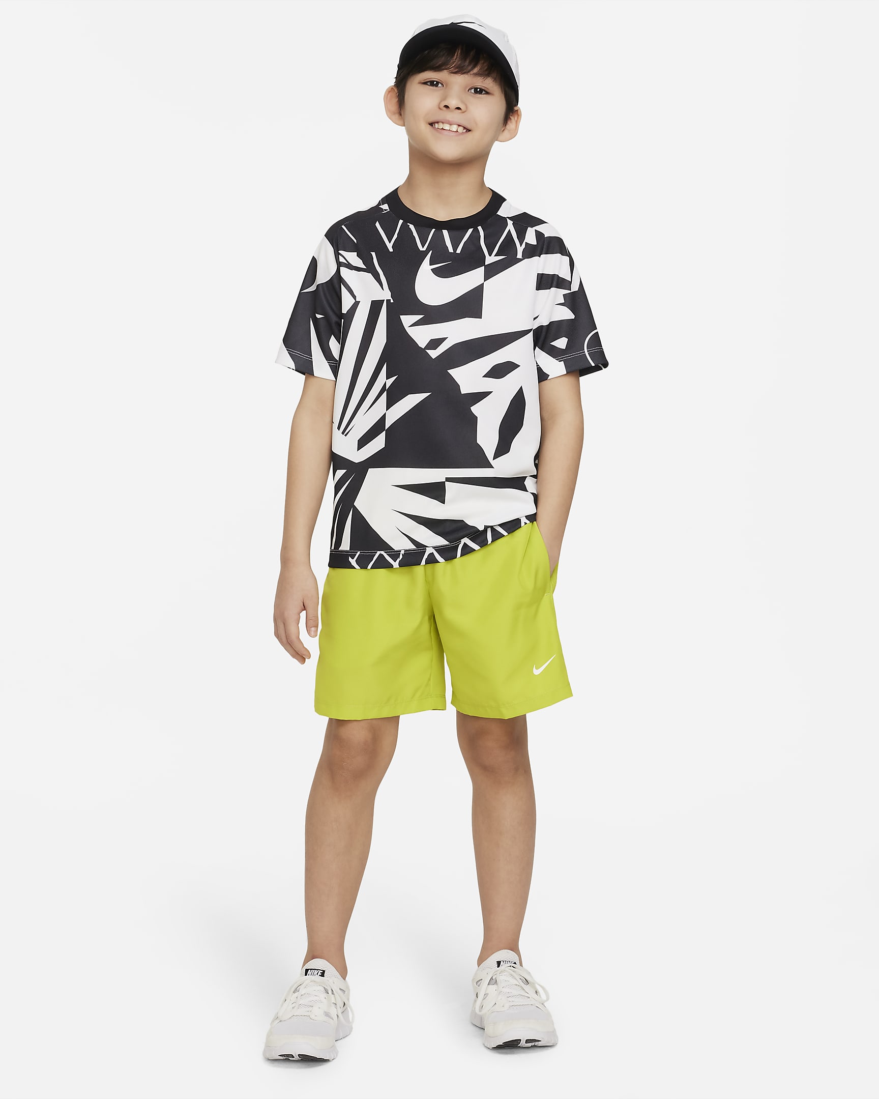 Nike Dri-FIT Multi+ Older Kids' (Boys') Short-sleeve Training Top. Nike IN