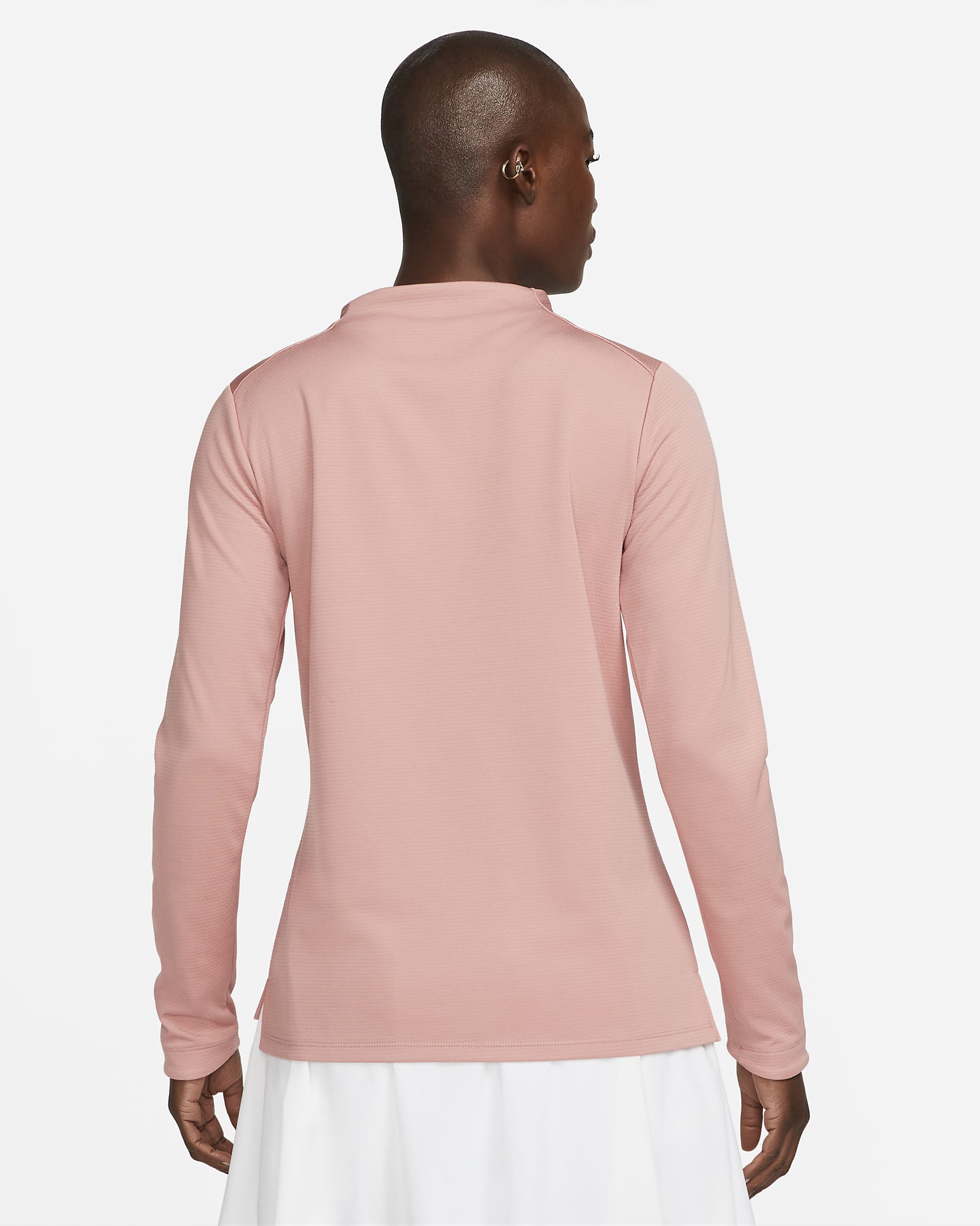 Nike DriFIT UV Advantage Women's MockNeck Golf Top.