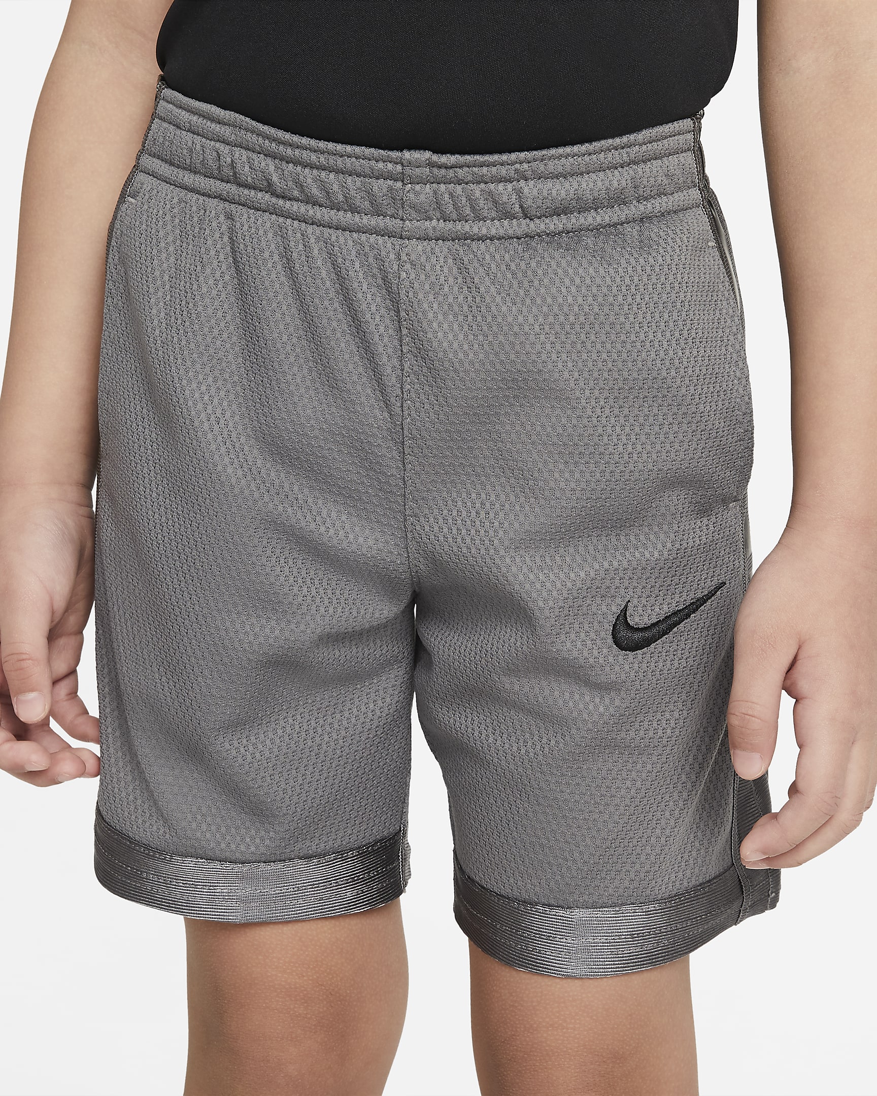 Shorts para bebé Nike Dri-FIT Elite - Gris humo