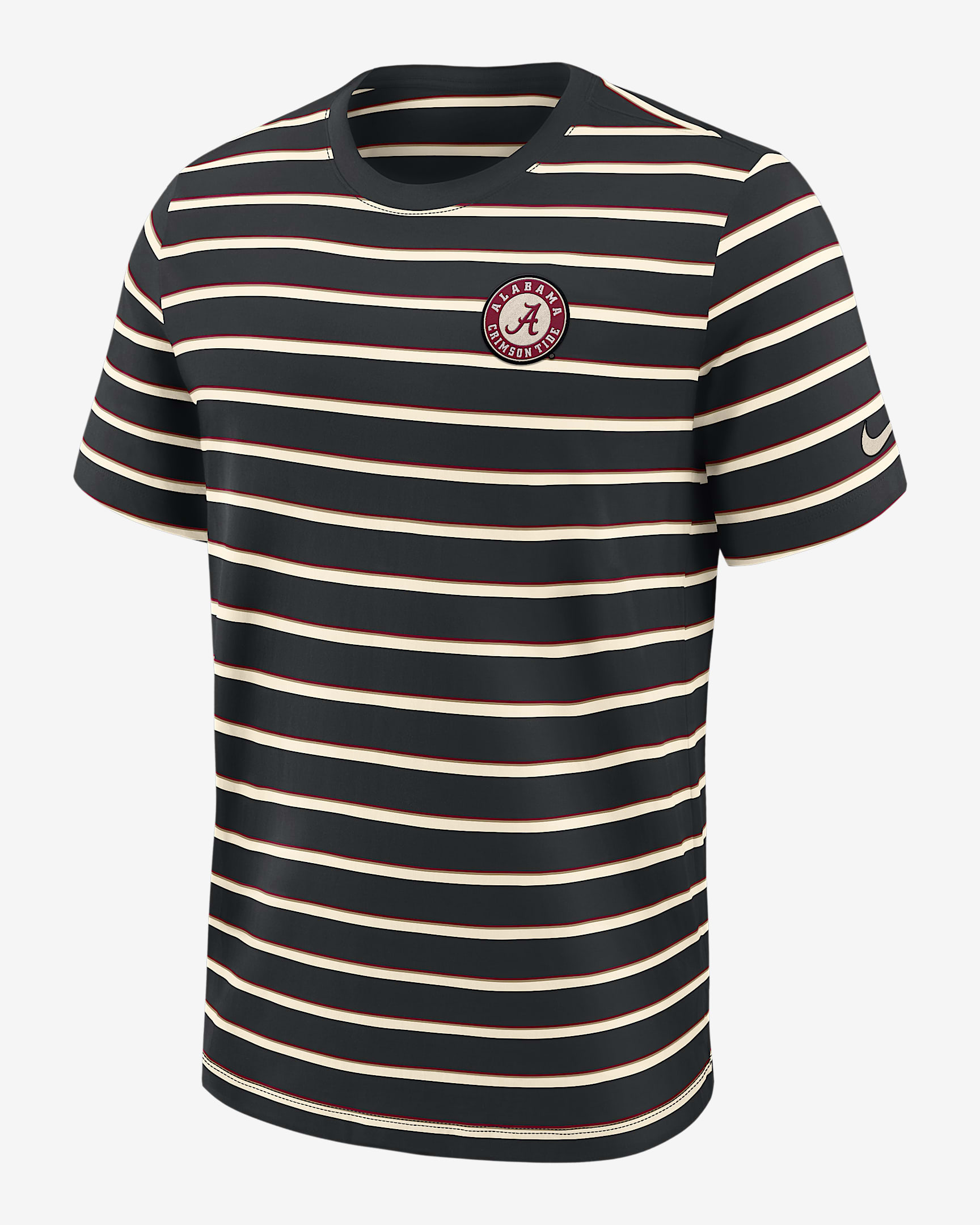Alabama Athletic Prep Legacy Summit Stripe Men's Nike College T-Shirt - Black